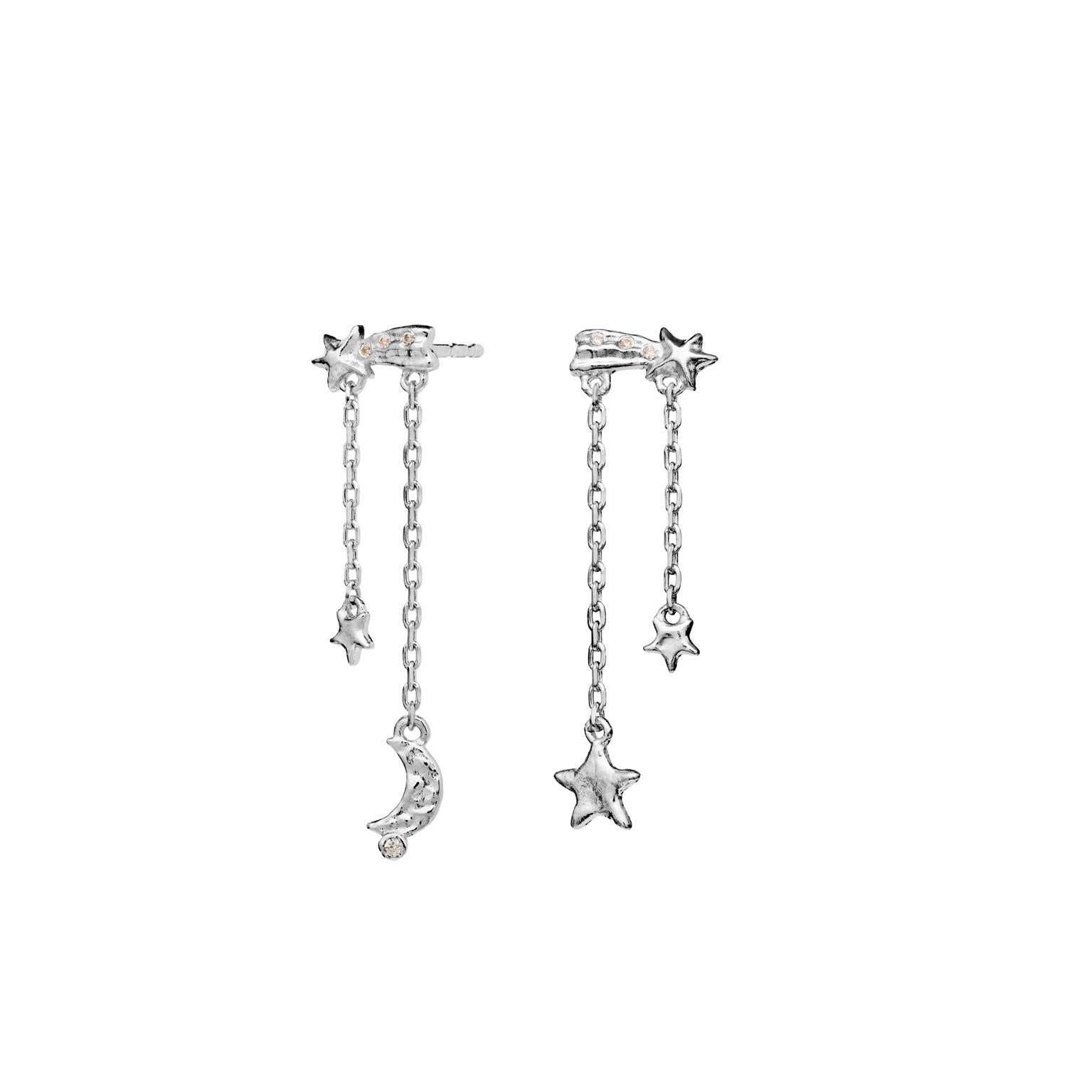 Maanesten Amaya Earrings Øredobber Sølv - modostore.no