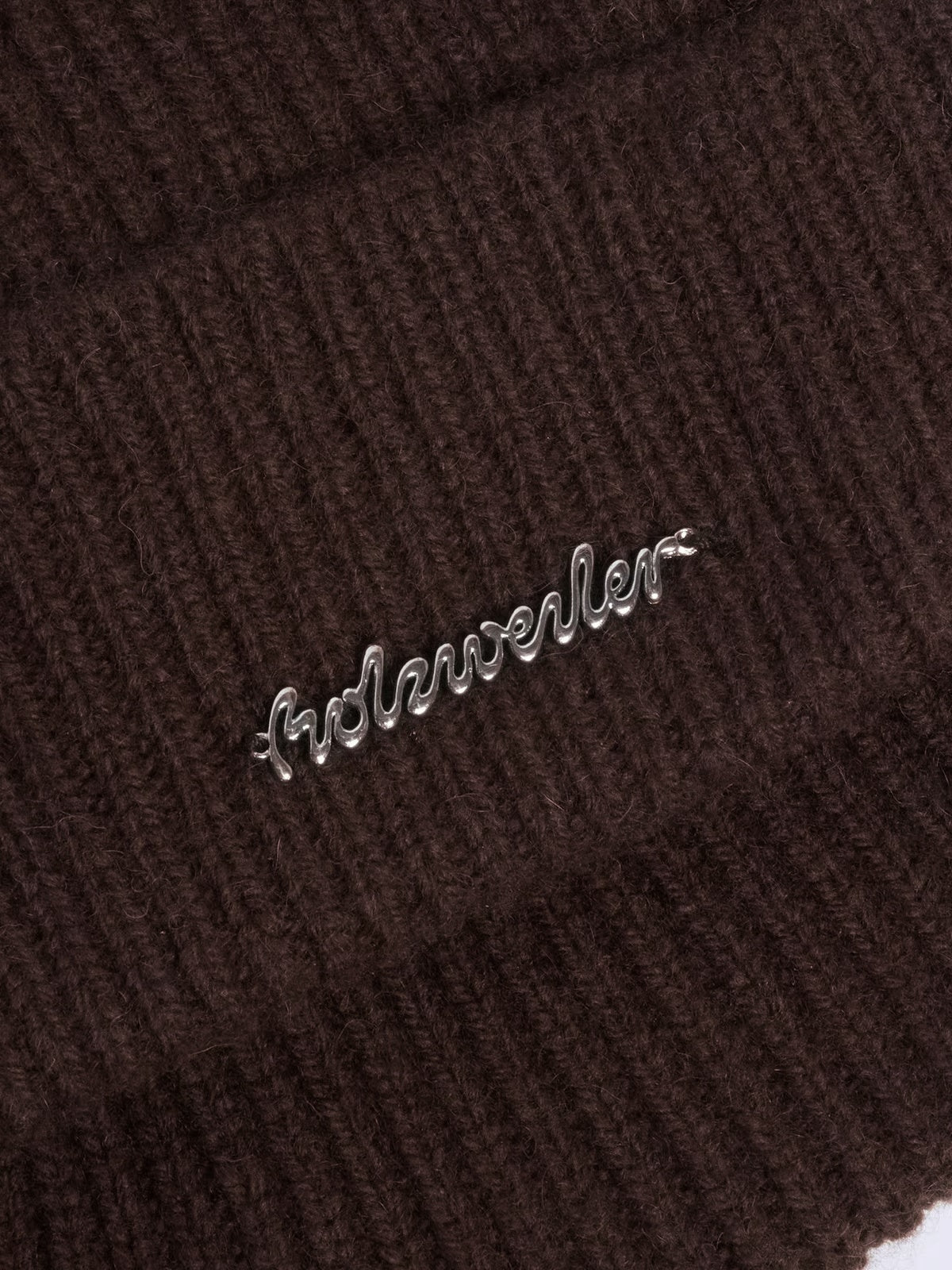 Holzweiler Milli Wool Beanie Lue Brun