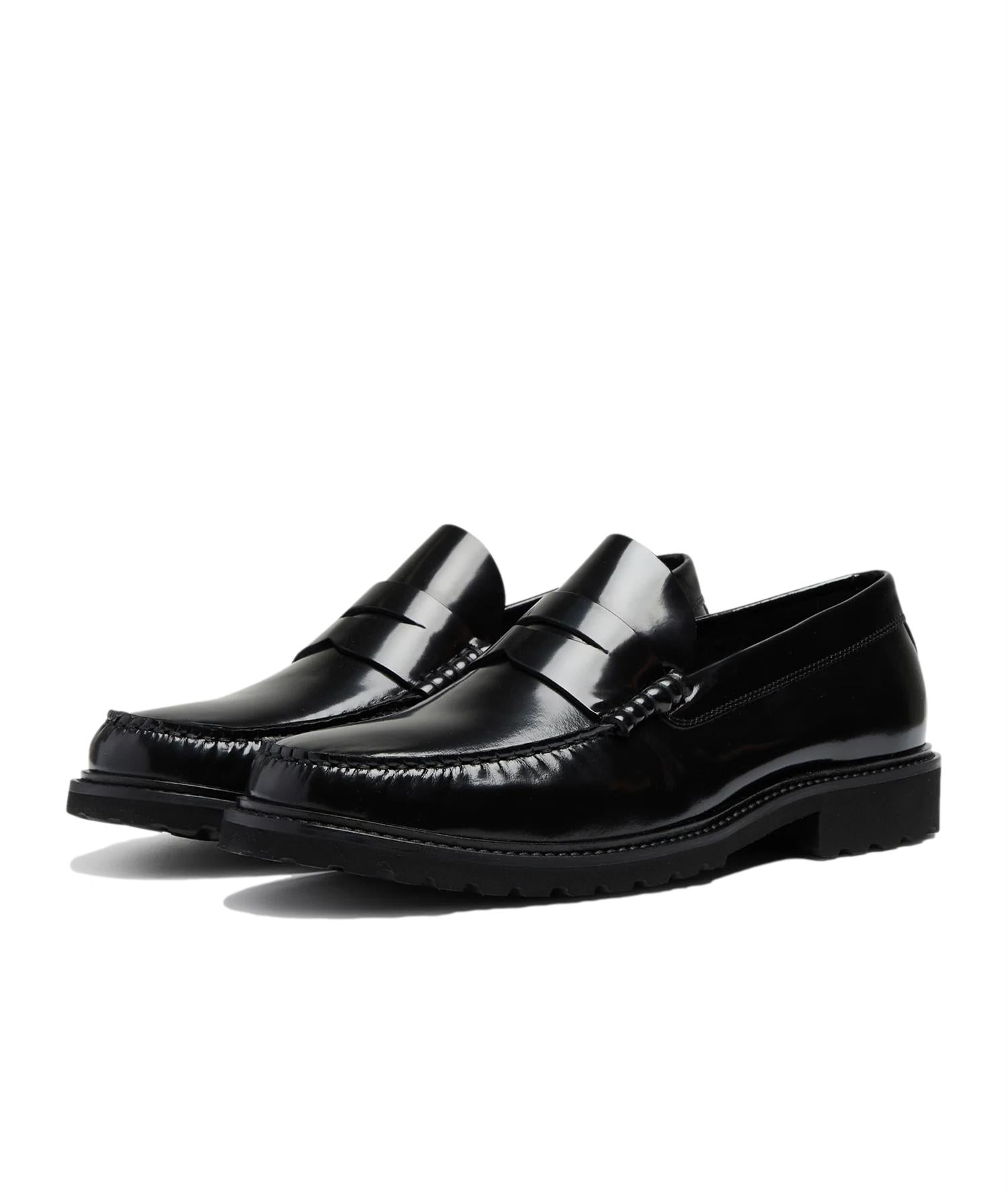 Garment Project Penny Loafer Sko Sort - modostore.no