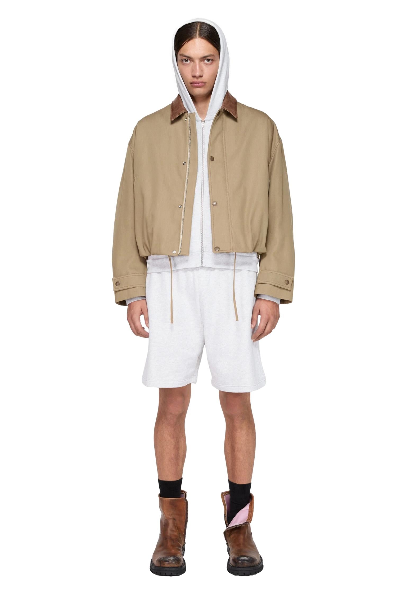 Acne Twill Jacket Jakke Beige