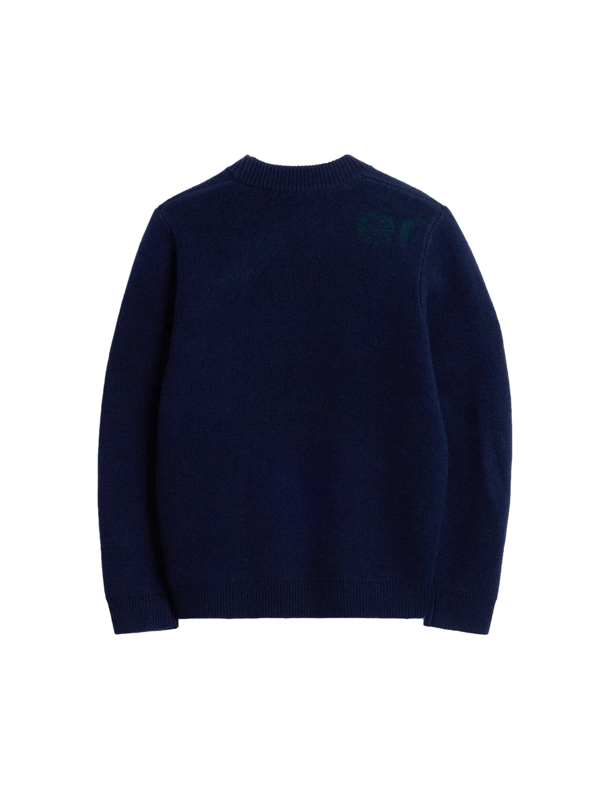 Holzweiler Haza Logo Crewneck Sweater Genser Marine