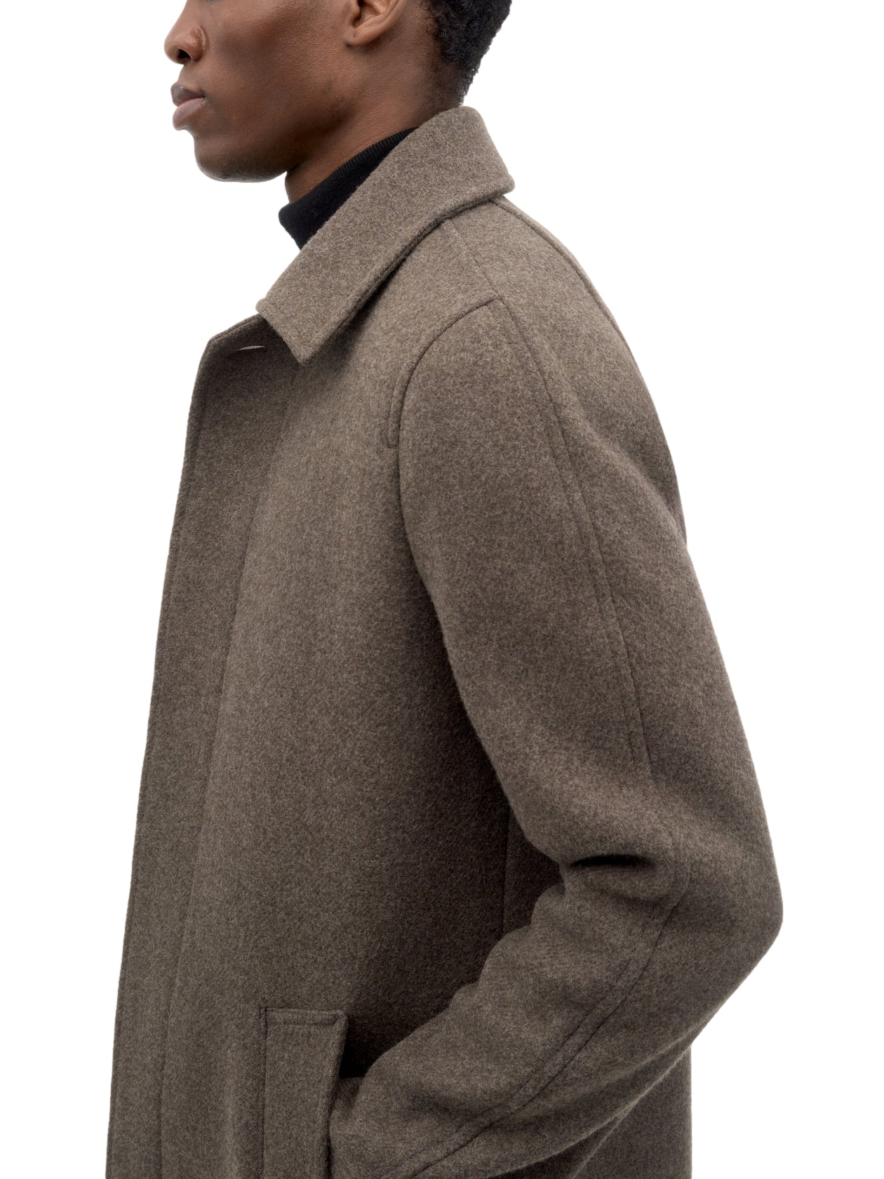 Tiger of Sweden Carlton W Wool Cashmere Coat Jakke Brun