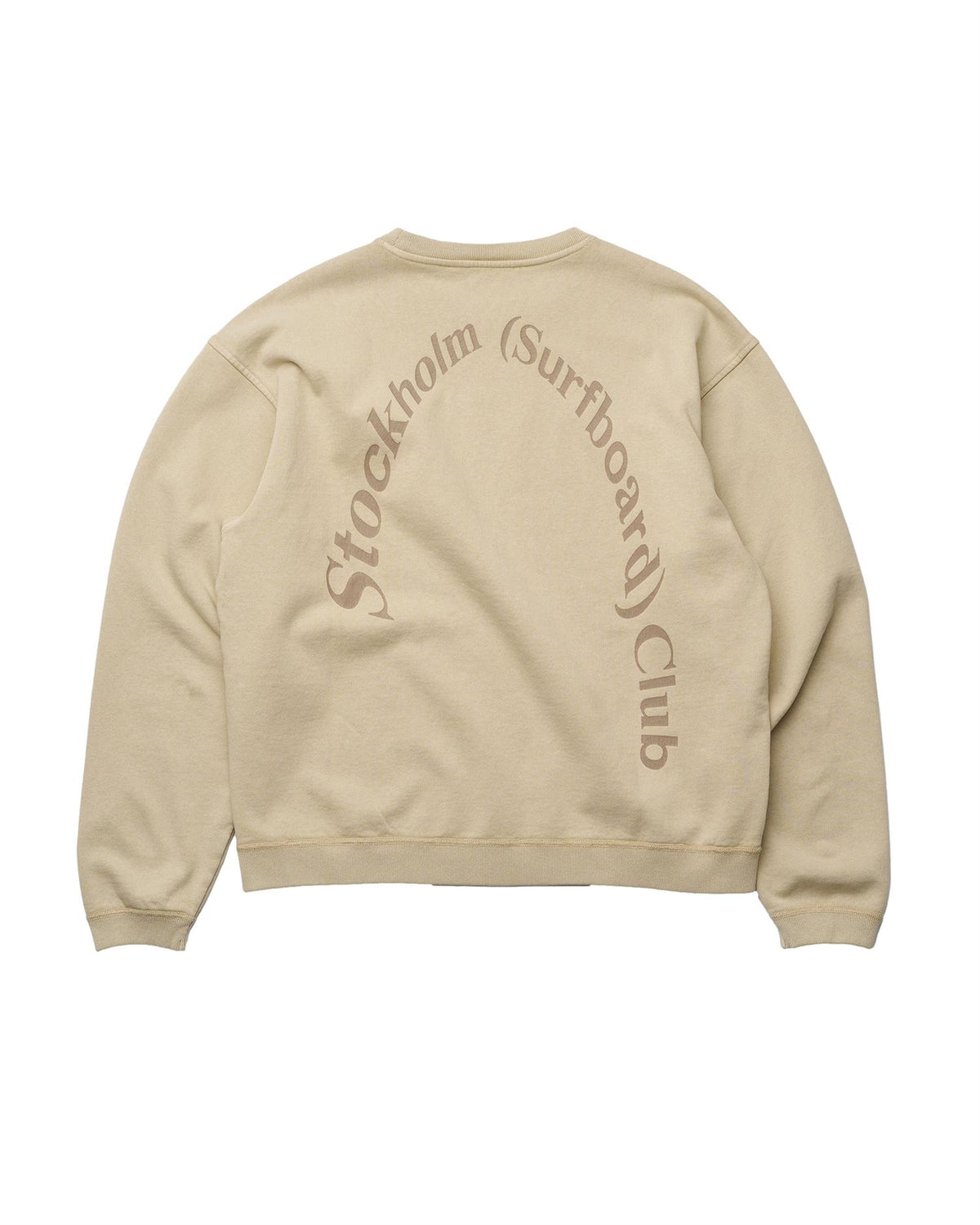Stockholm Surfboard Club Benny Crewneck Beige