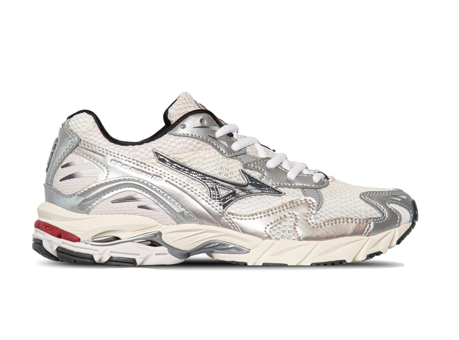 Mizuno Wave Rider 10 Sko Off-White