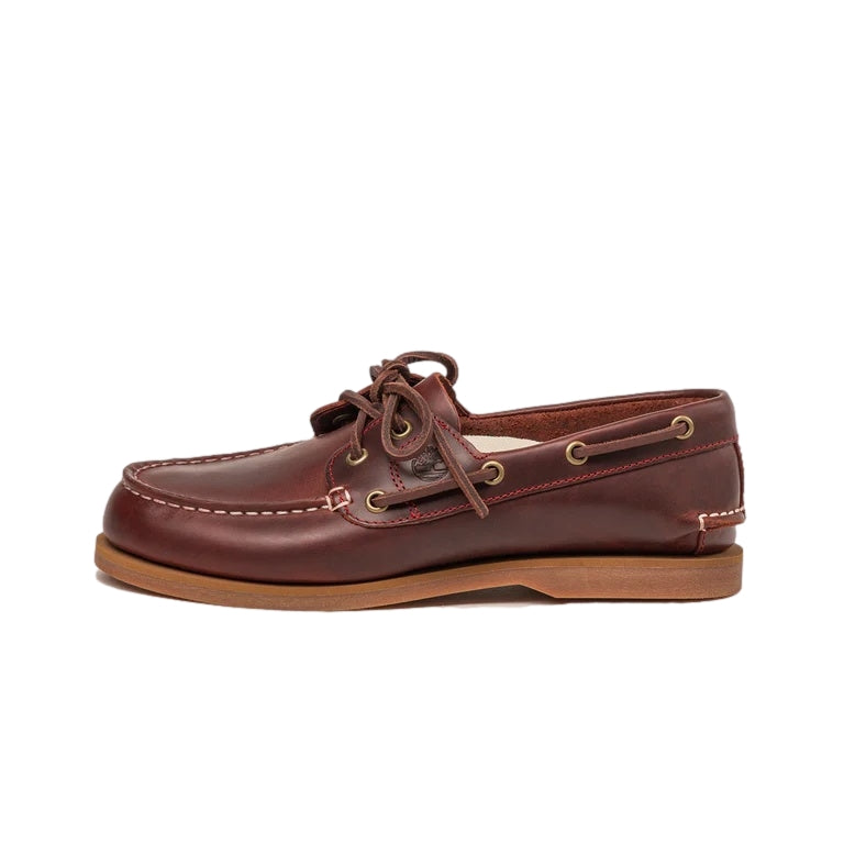 Timberland Classic Boat Shoe Sahara Sko Burgunder - modostore.no