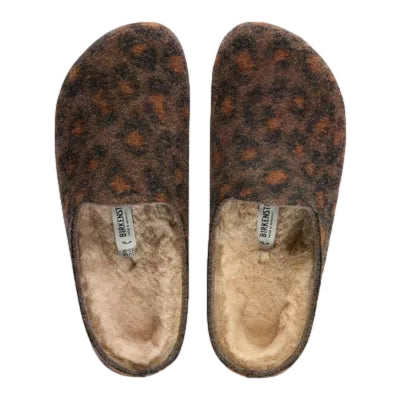 Birkenstock Amsterdam Wrapped Dip Narrow Sko Brun Mønster