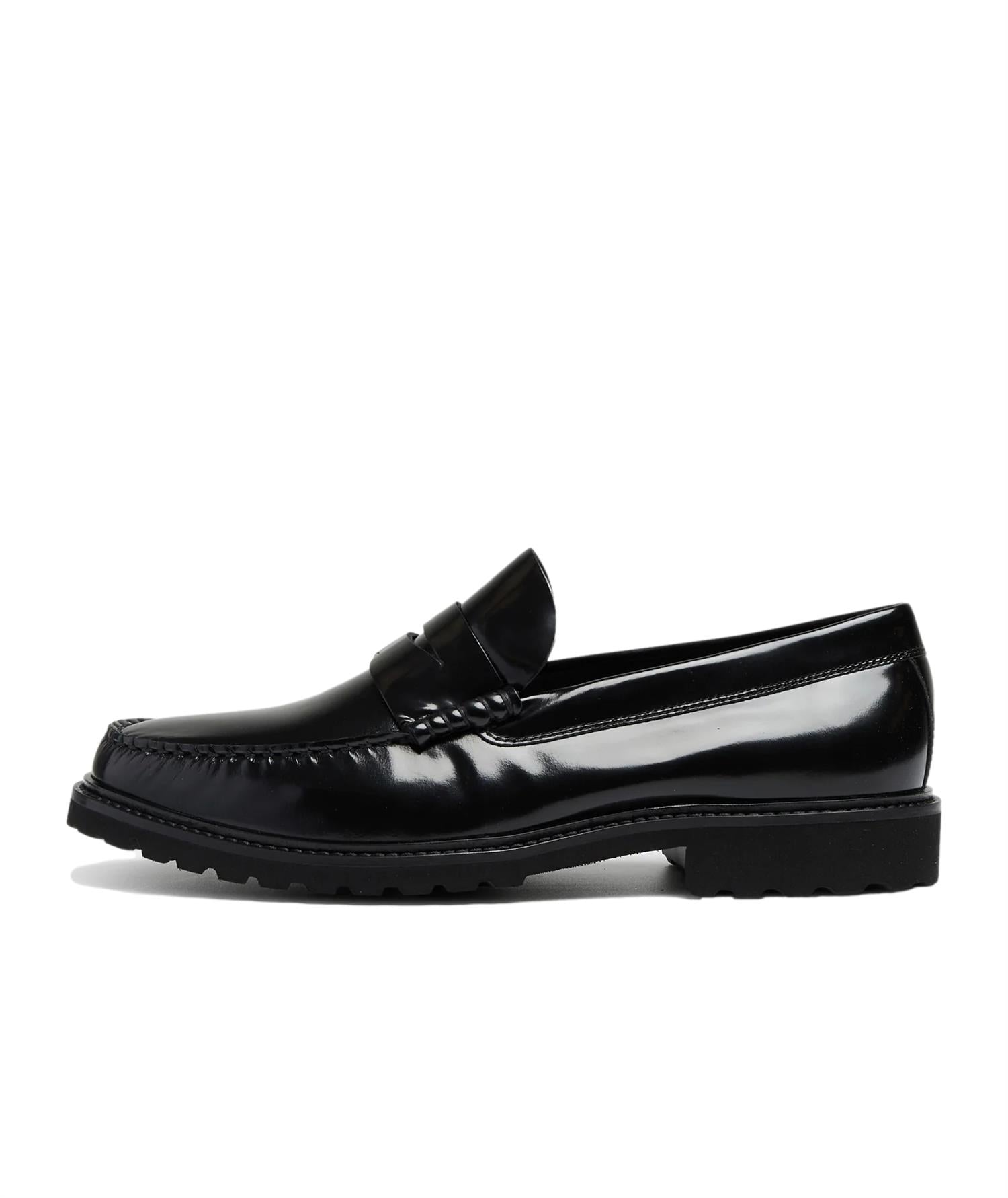 Garment Project Penny Loafer Sko Sort - modostore.no