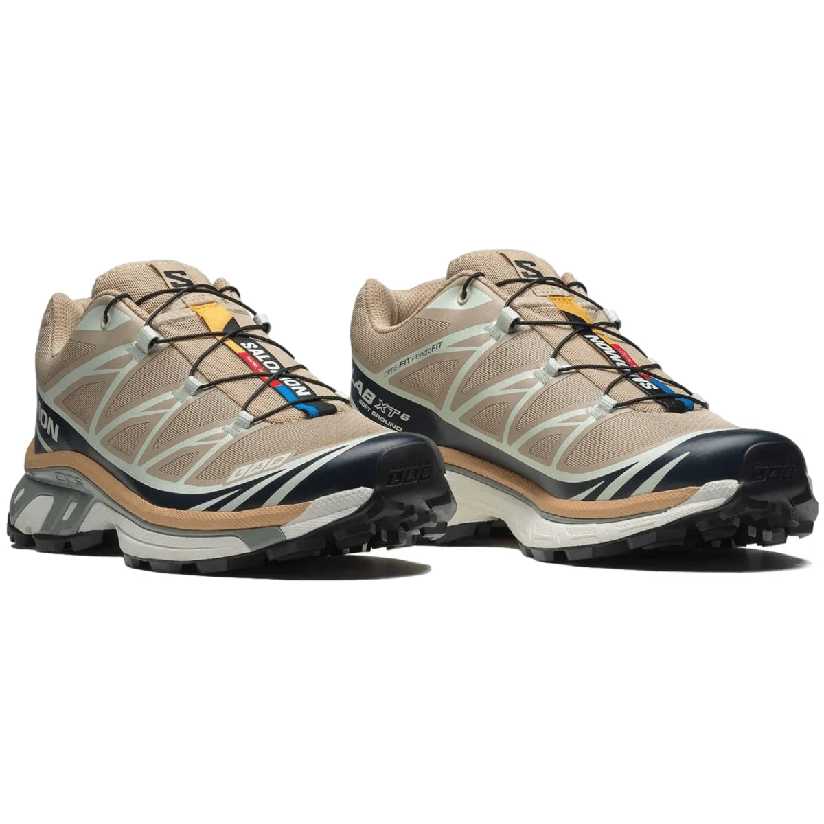 Salomon XT-6 Sko Lys Brun