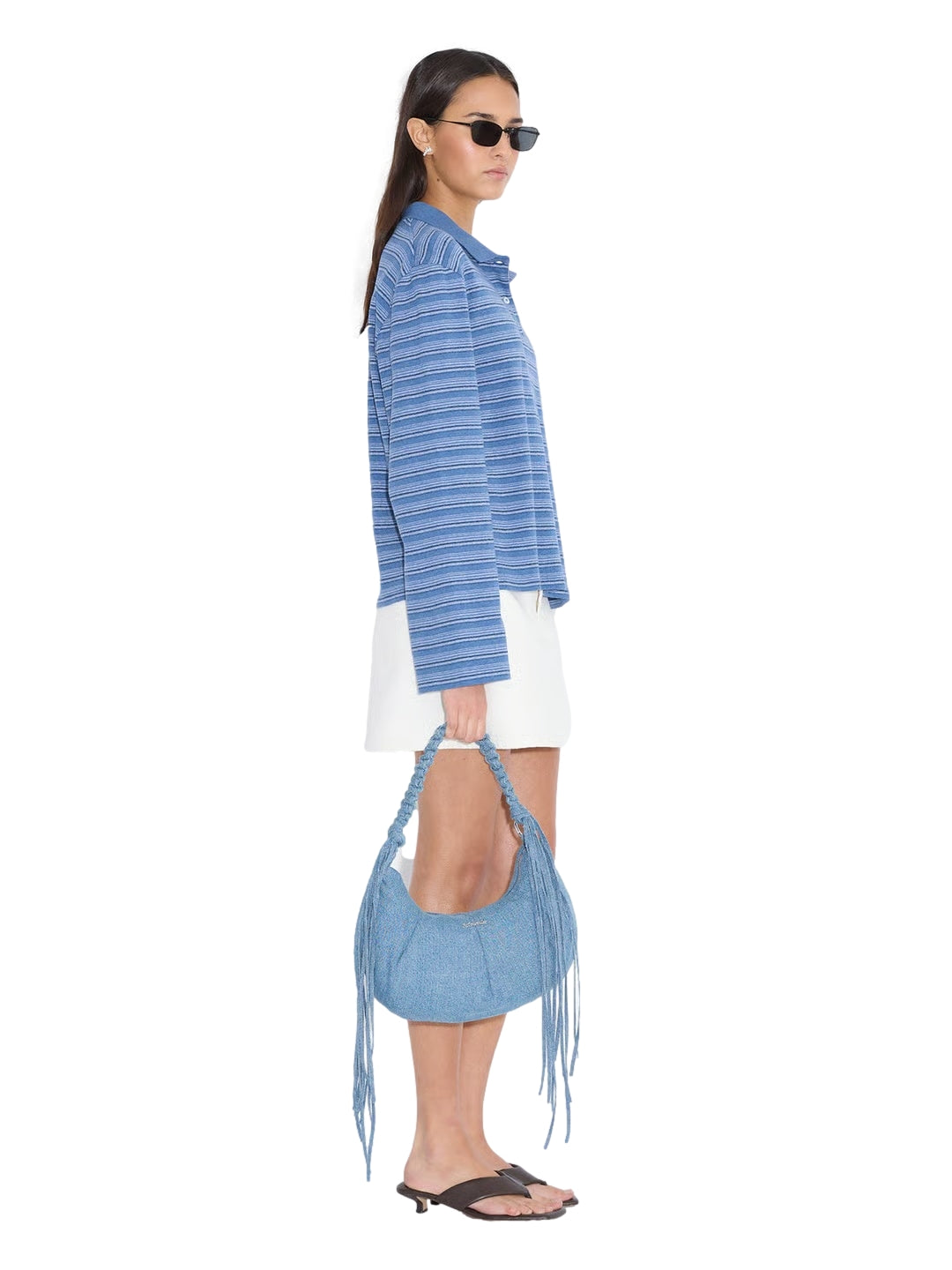 Holzweiler Cocoon Denim Small Bag Veske Blå