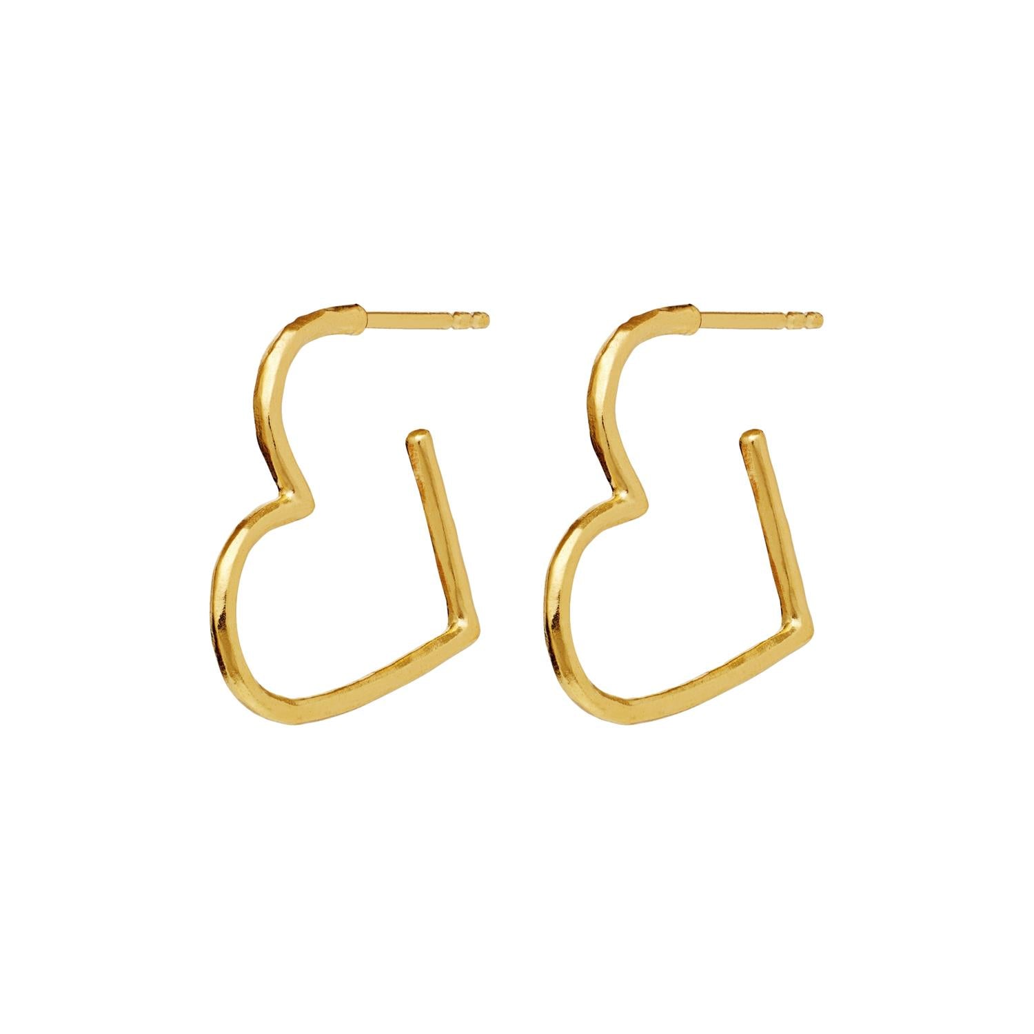 Maanesten Laia Midi Earrings Øredobber Gull - modostore.no