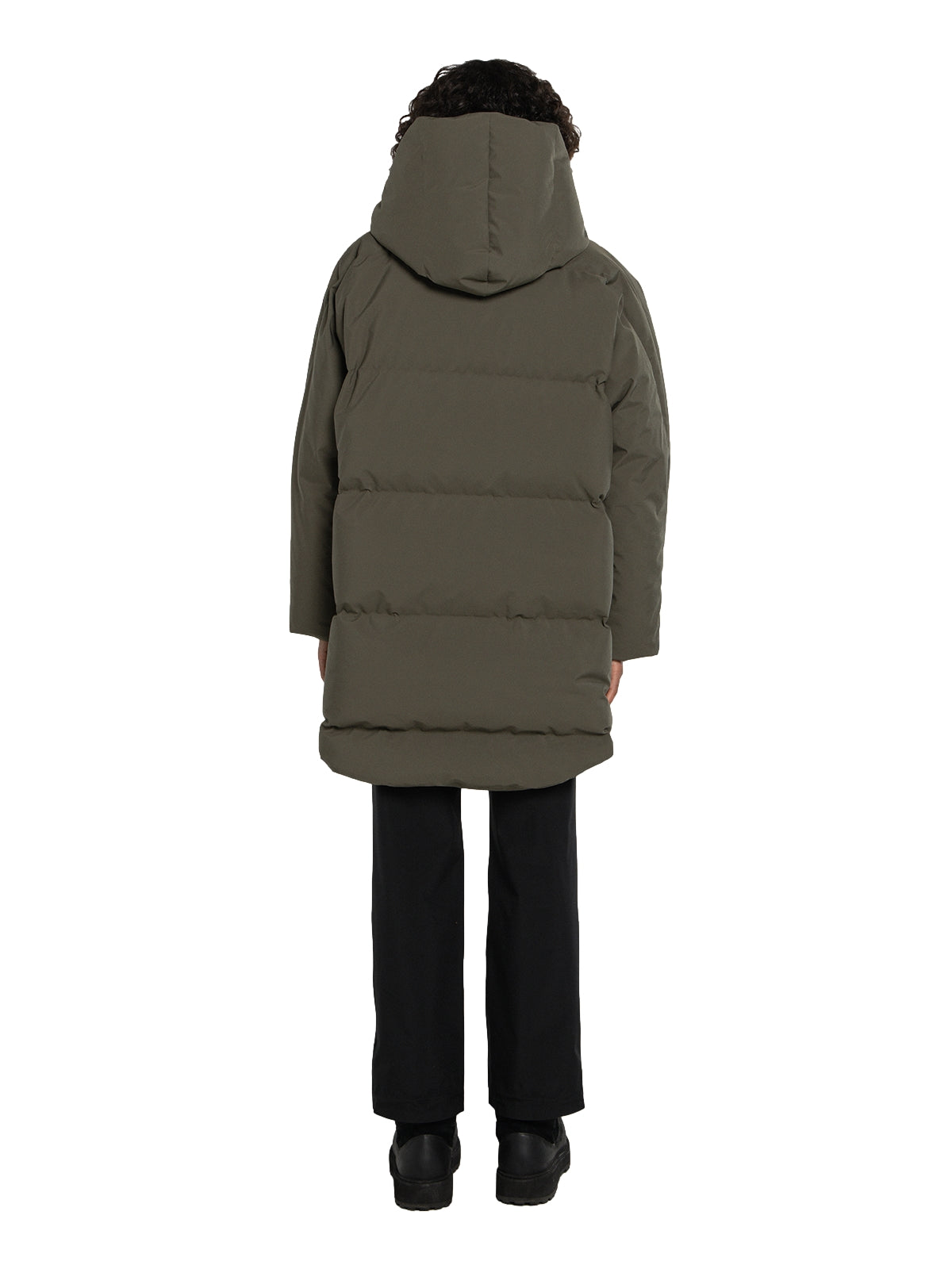 Blæst Spitsbergen Down Jacket Grape Leaf Jakke Oliven