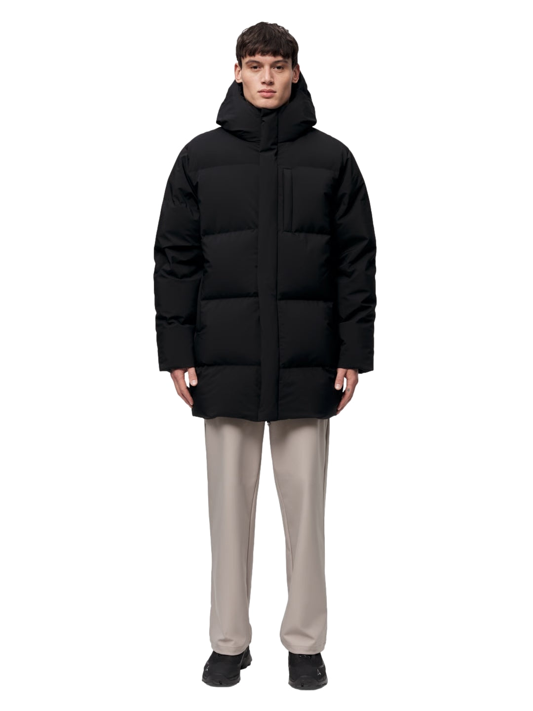 Blæst Ulla Down Jacket Black Jakke Sort