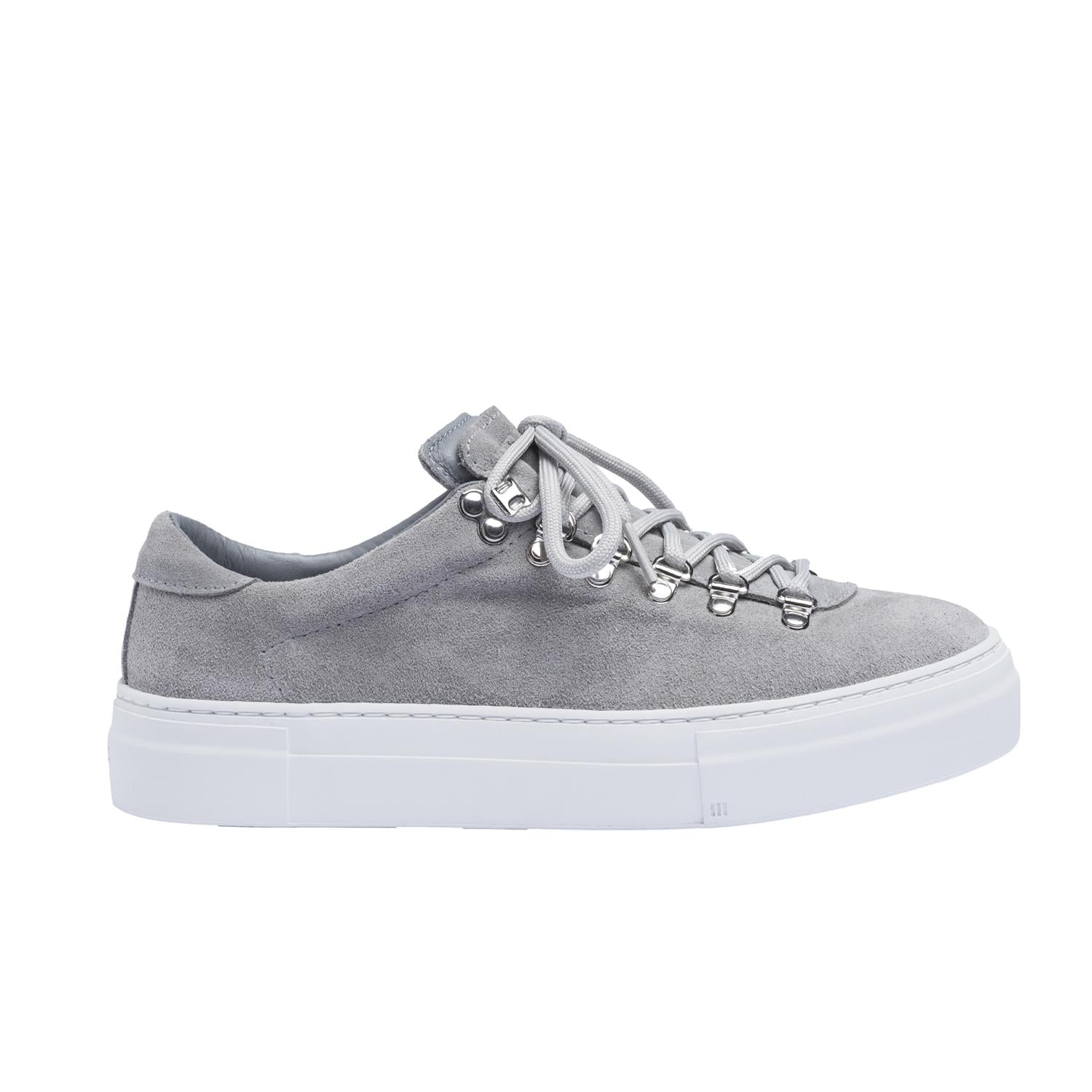 Diemme Marostica Low Platform Grey Suede Sko Lysegrå