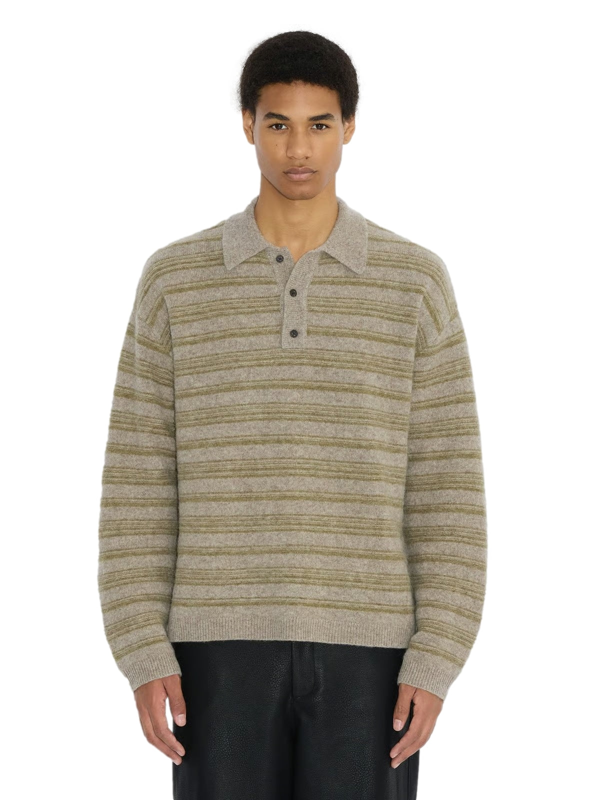 Holzweiler Ollie Wool Polo Genser Lysebrun