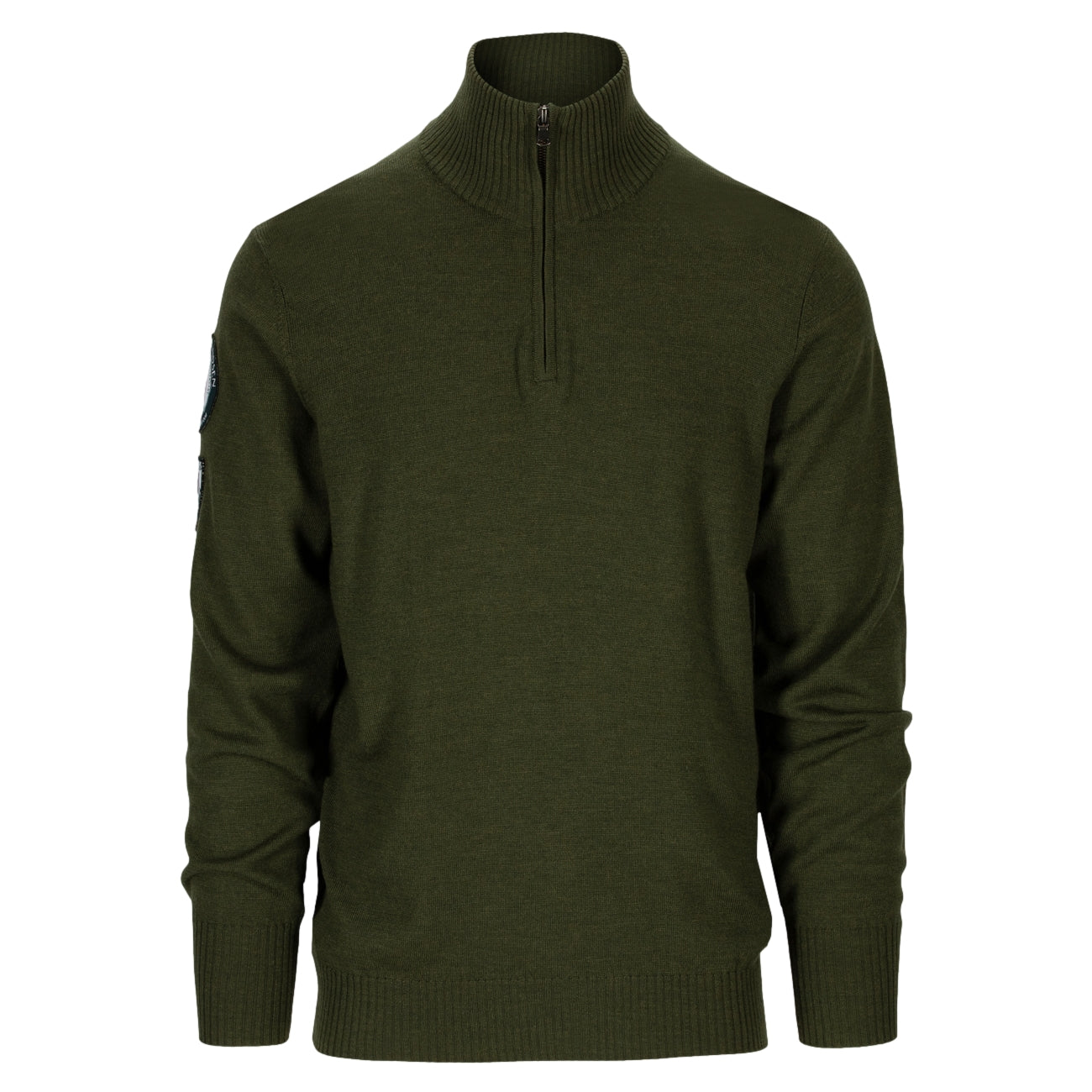 Amundsen Peak Half Zip Mens Genser Flaskegrønn