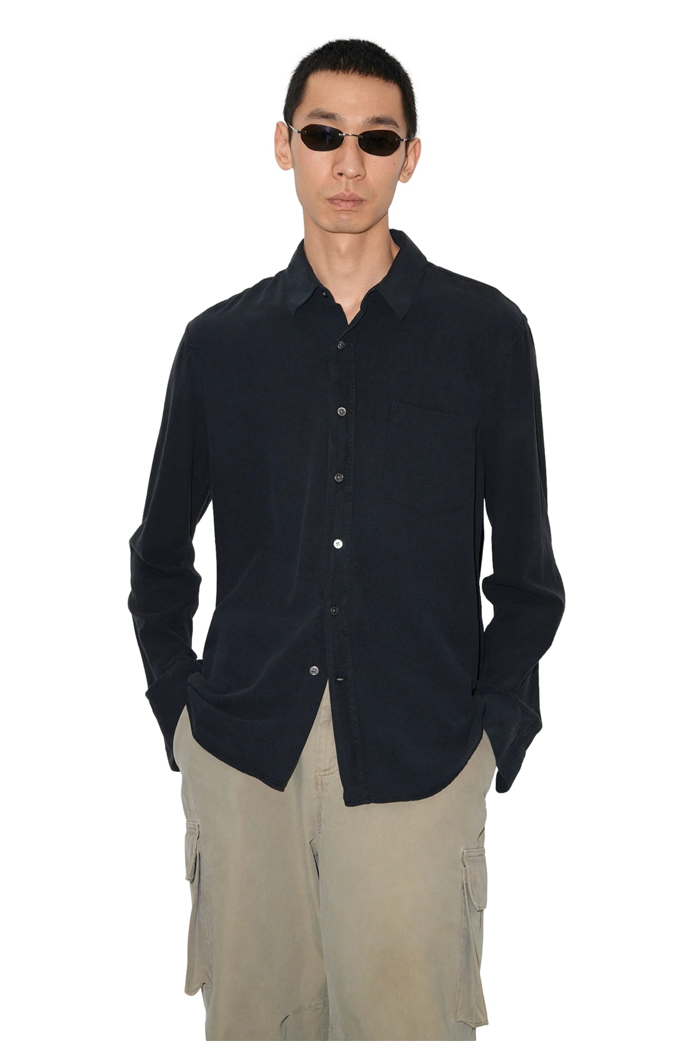 Our Legacy Classic Shirt Skjorte Sort - modostore.no