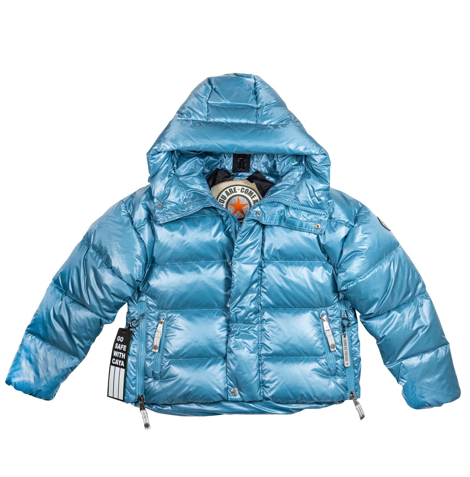 CAYA Ginny Short Light Blue Jakke Lyseblå