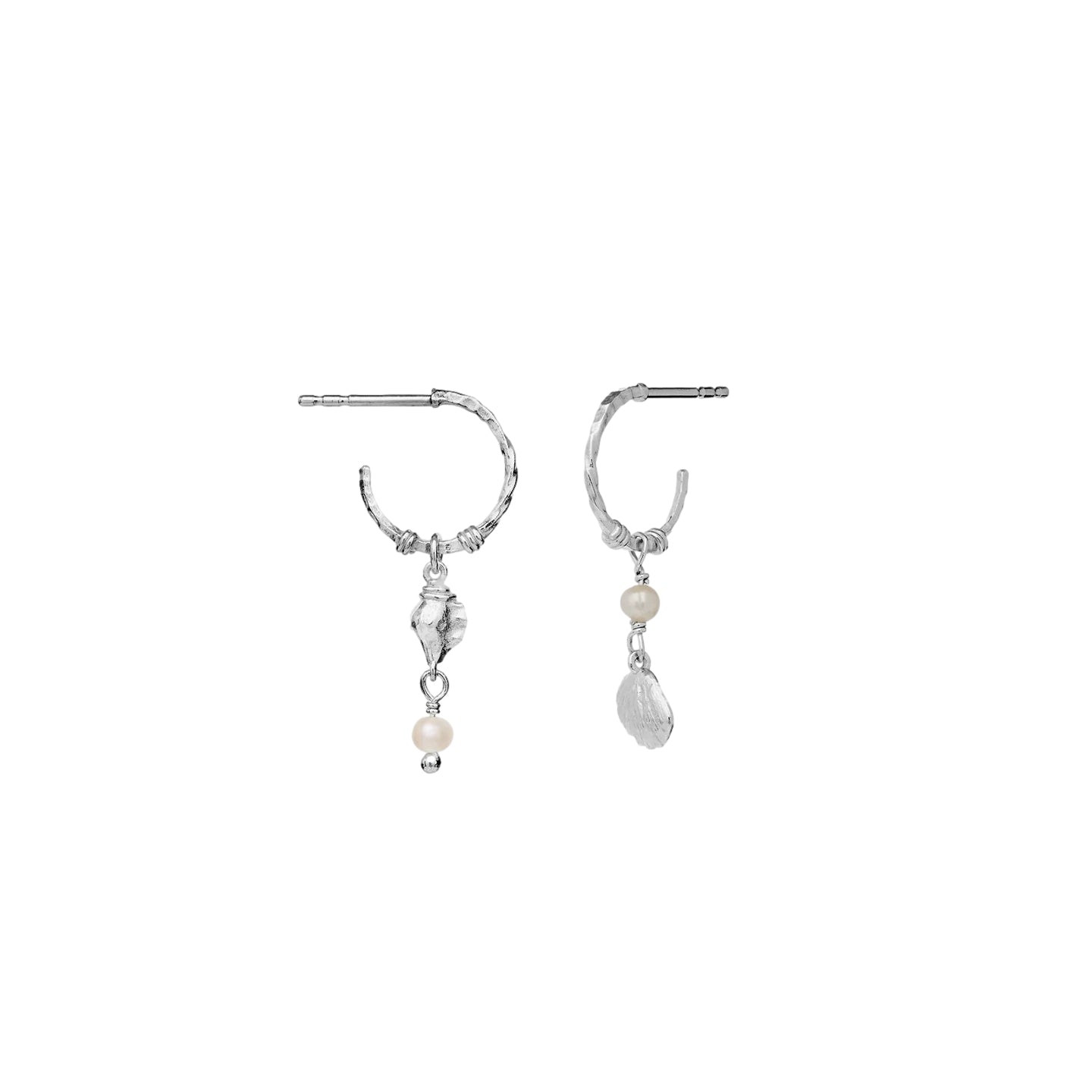 Maanesten Ophelia Earrings Øredobber Sølv - modostore.no