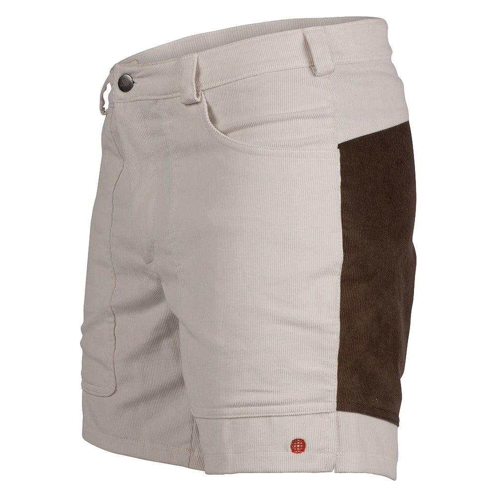 Amundsen 7incher Concord Shorts Mens Shorts Hvit Og Brun - modostore.no