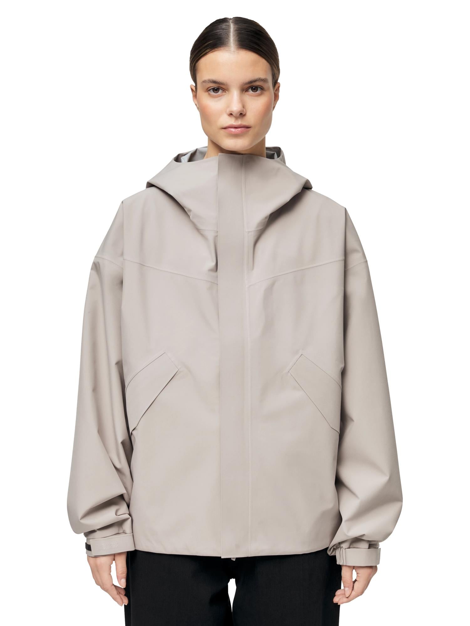 Blæst Synes Jacket Low Tide Jakke Beige Grå