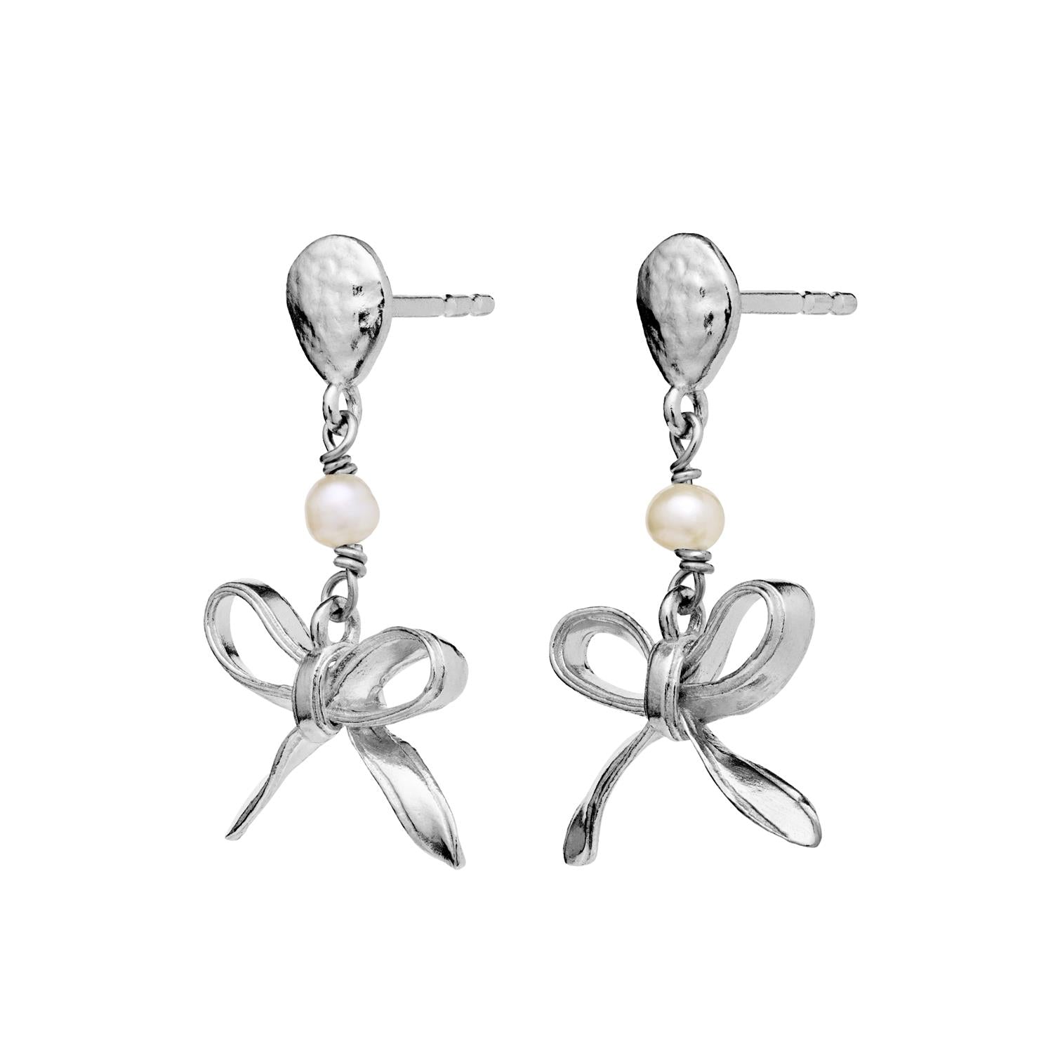 Maanesten Lauren Earrings Øredobber Sølv - modostore.no