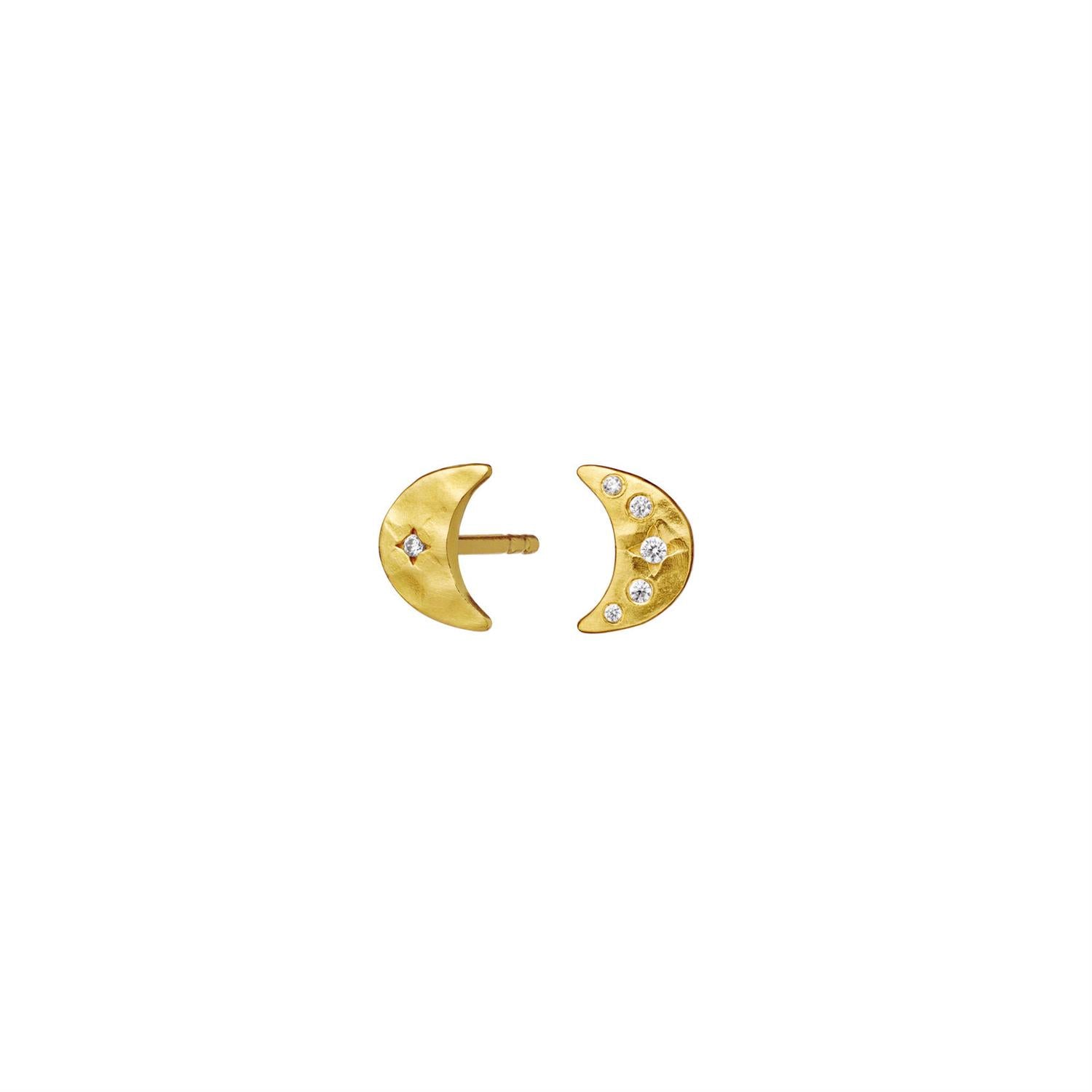 Maanesten Aega earrings Øredobber Gull - modostore.no