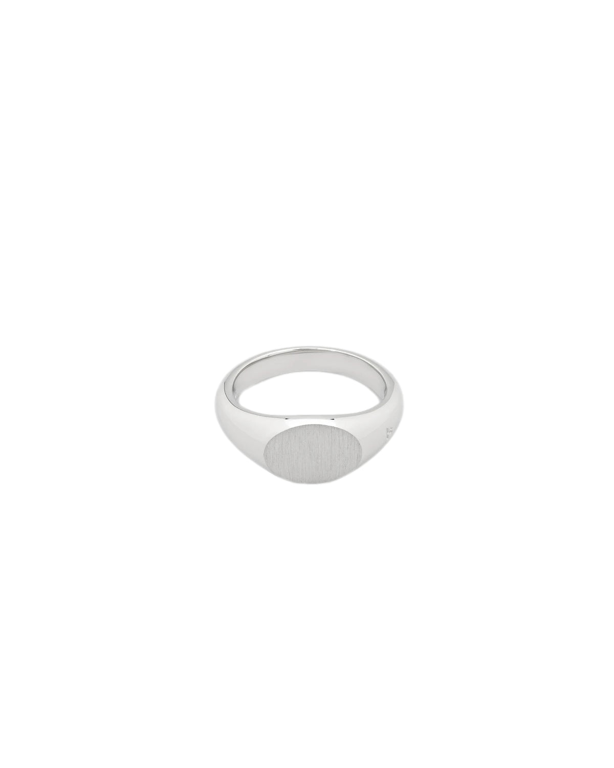 Tom Wood Joe Ring Satin Ring Sølv