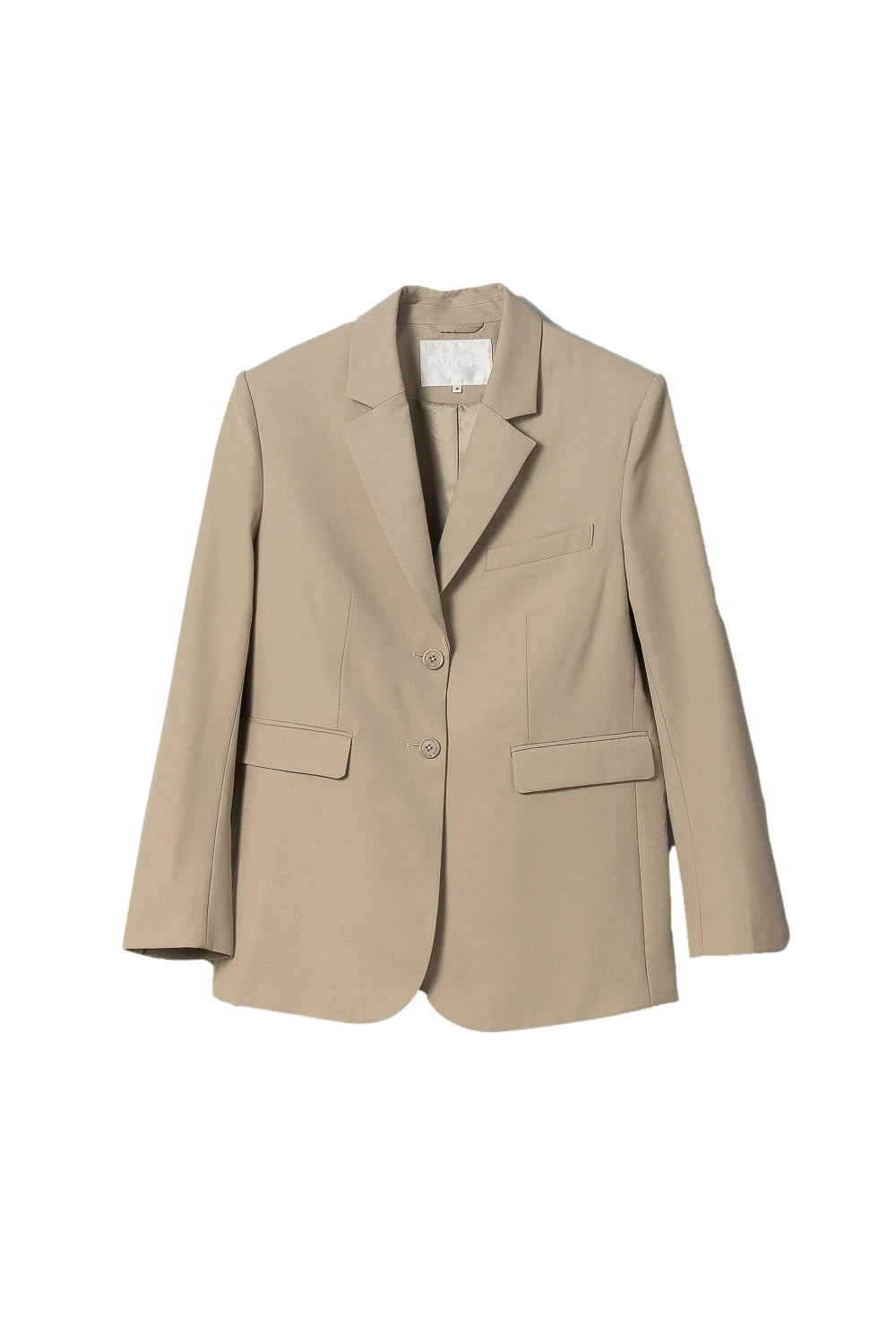 FWSS Port Oversized Blazer Dressjakke Beige - modostore.no