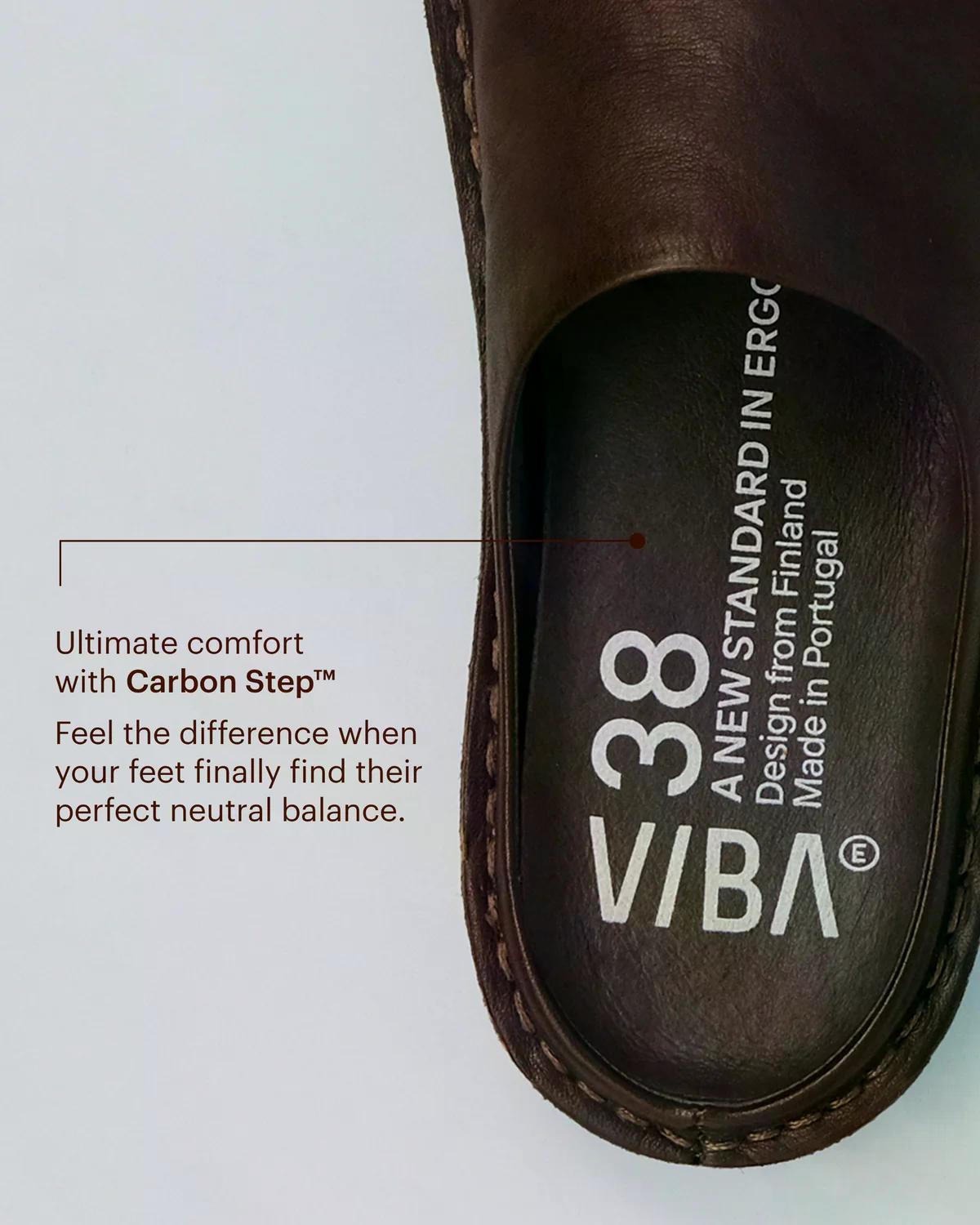 VIBAe Saint Tropez Cocoa Brown sko i mørkebrunt skinn, stilren og komfortabel med lukkelukking og diskrete detaljer.
