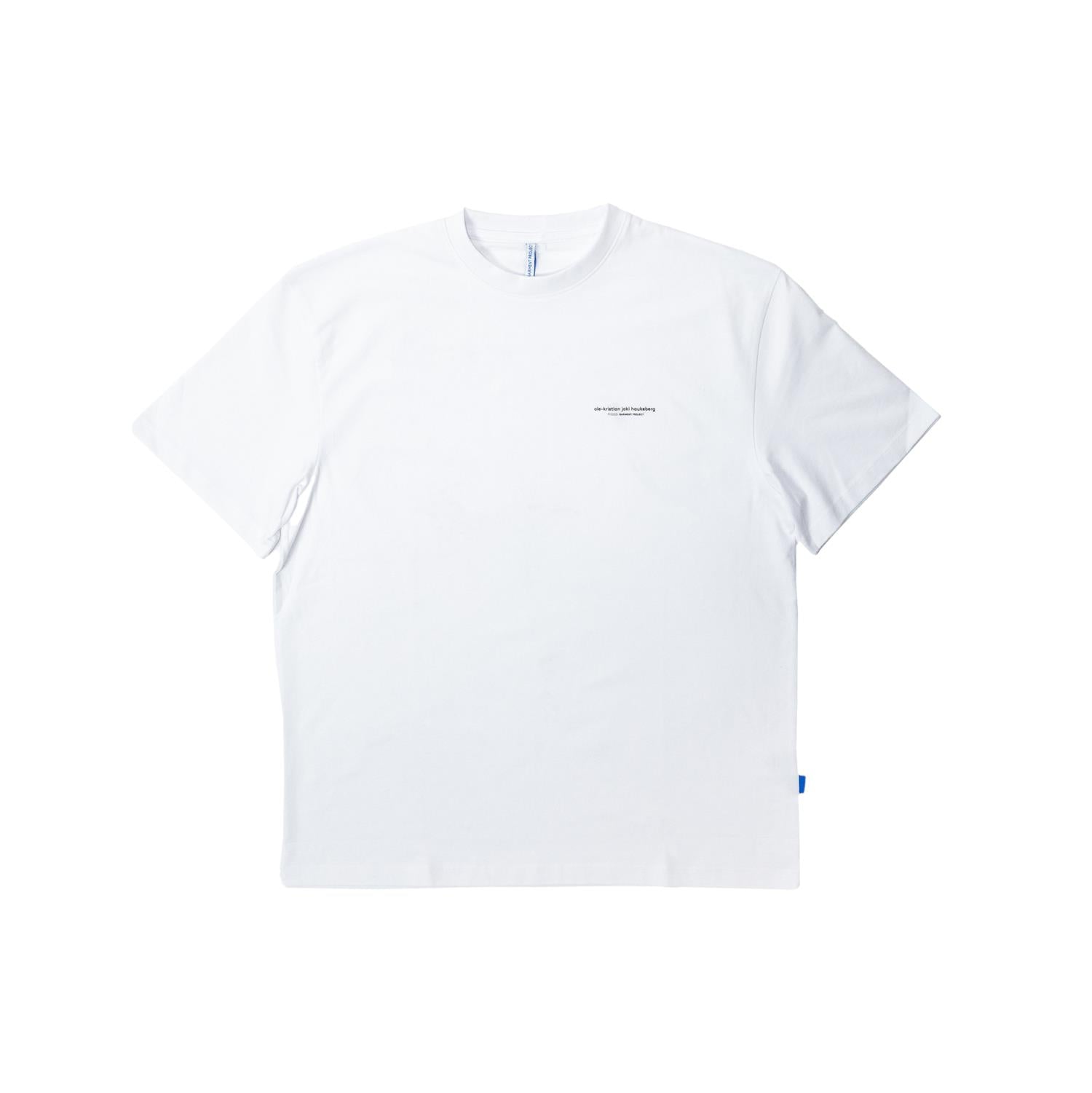 Garment Project Modo x Garment Project Tee T-shirt Hvit - modostore.no