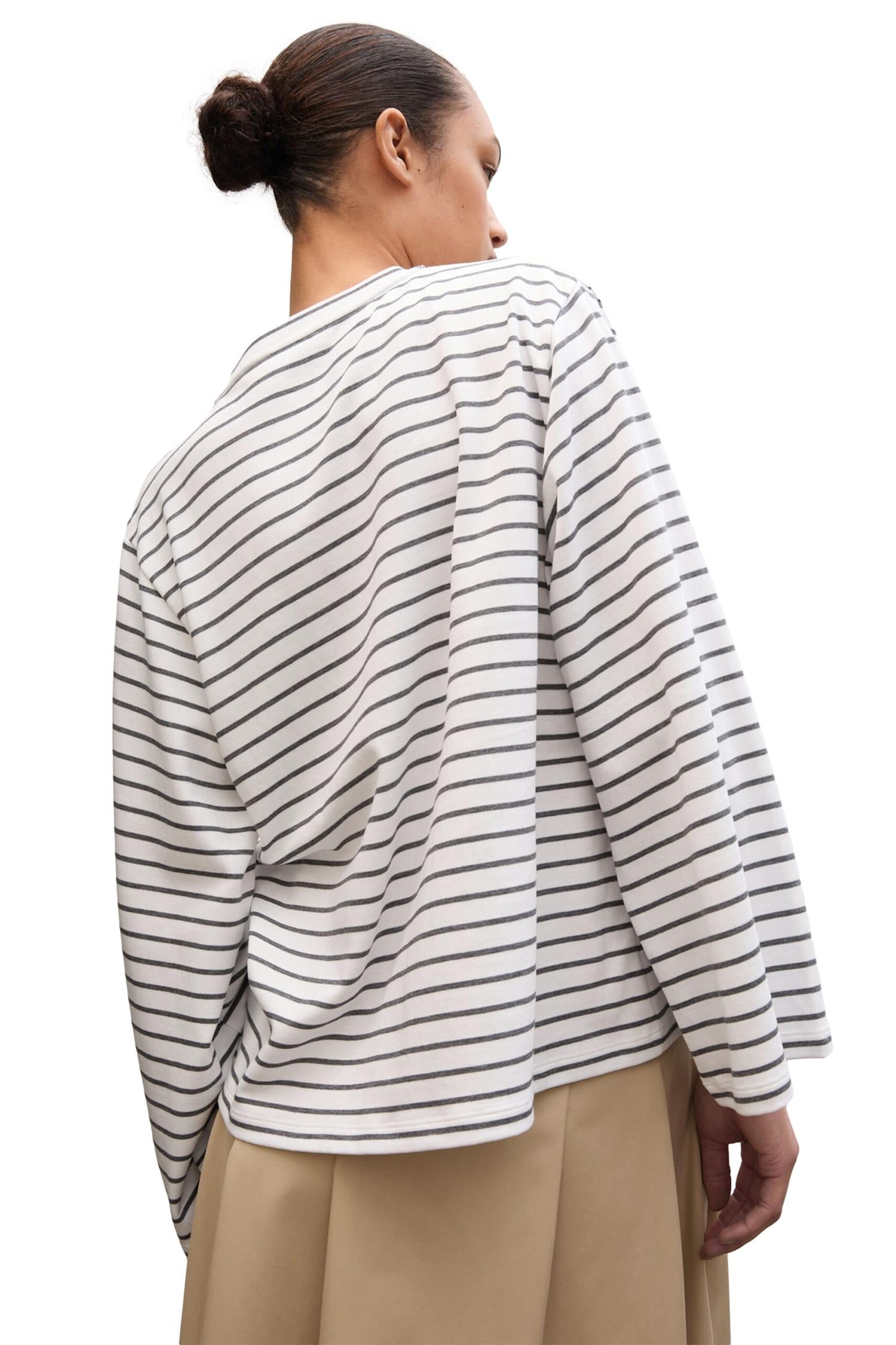 Julie Josephine Wide Sleeve Longsleeve Longsleeve Striper - modostore.no