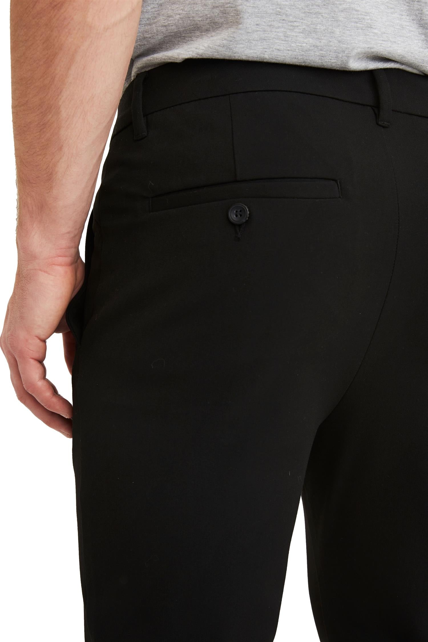 Plain JoshPL 315 Black Bukse Sort - modostore.no