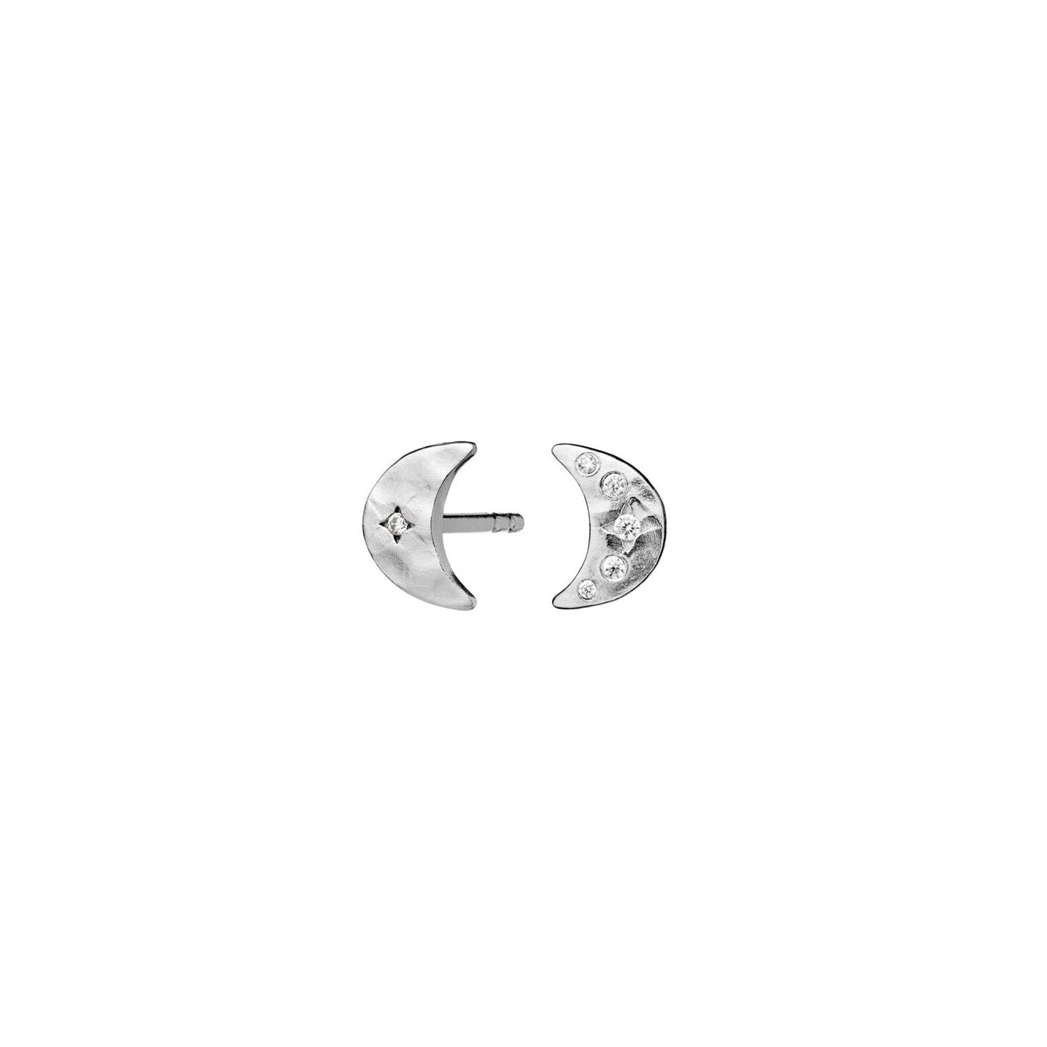 Maanesten Aega earrings Øredobber Sølv - modostore.no