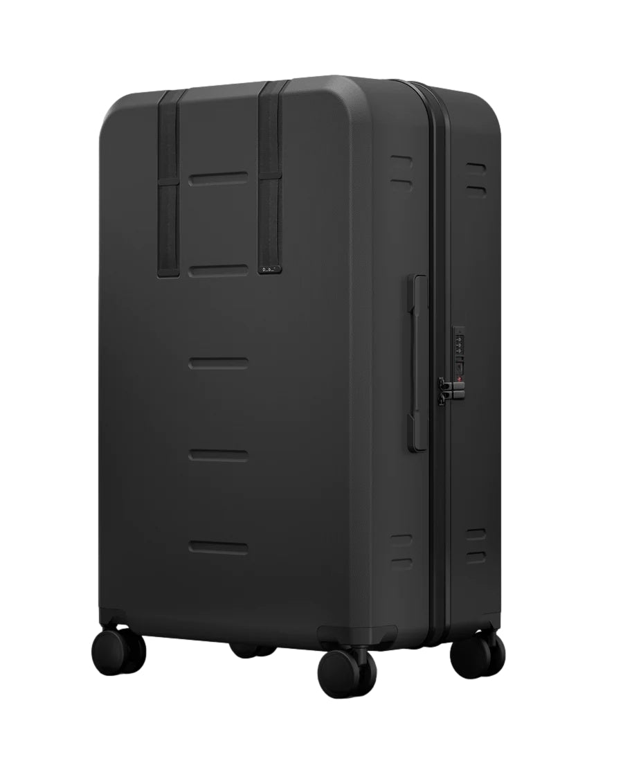 Douchebags Ramverk Check-In Luggage Large Koffert Sort - modostore.no