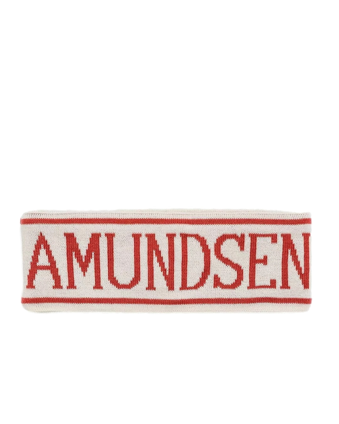 Amundsen Ski Headband Pannebånd Hvit Og Rød - modostore.no