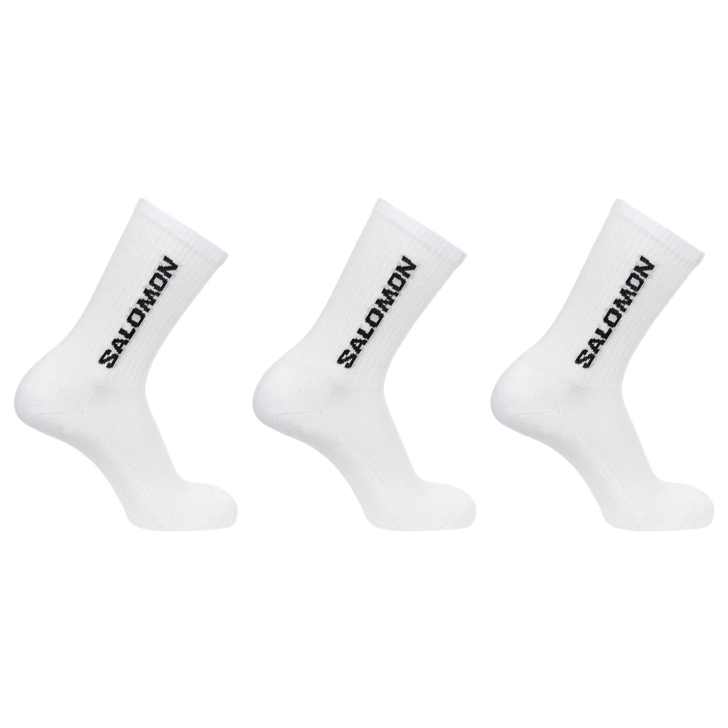 Salomon Everyday Crew 3-Pack Sokker Hvit