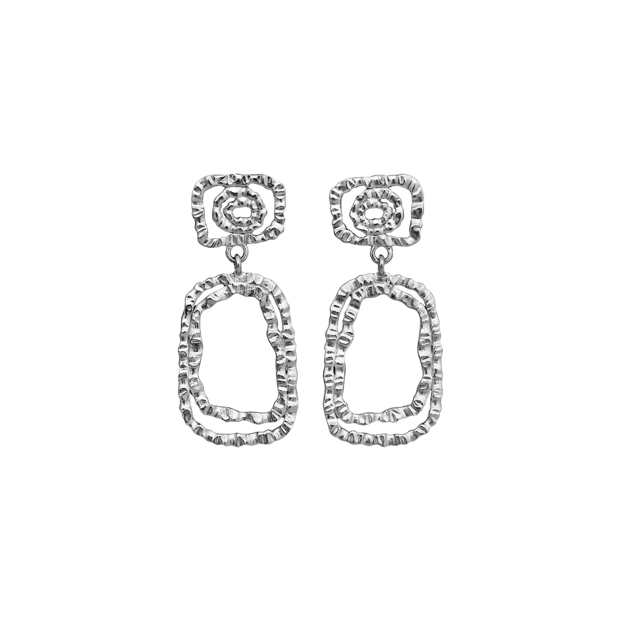 Maanesten Elli Earrings Øredobber Sølv - modostore.no