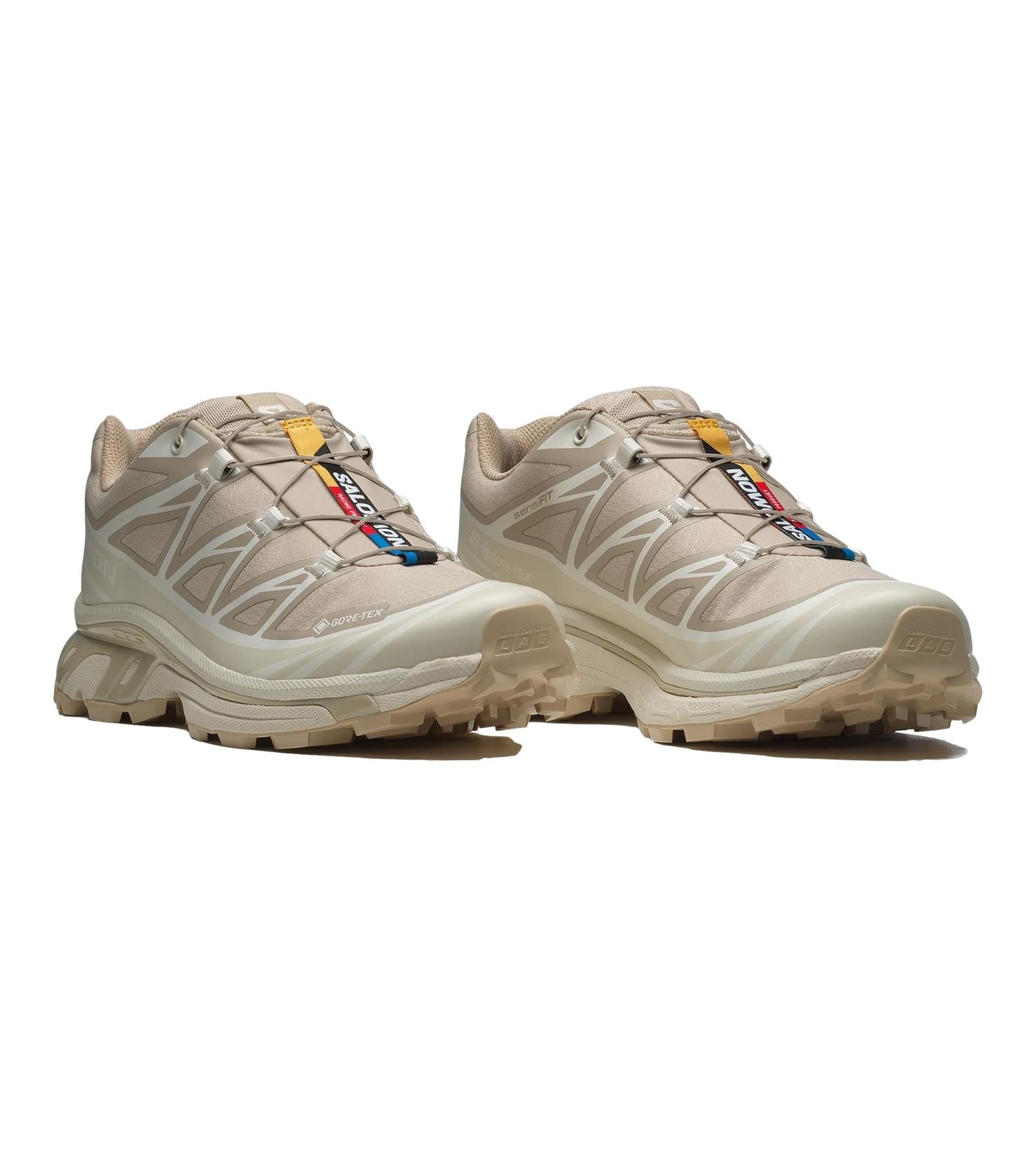 Salomon Xt-6 GTX Sko Beige - modostore.no