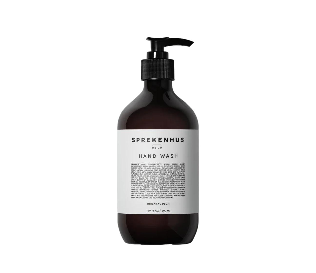 Sprekenhus Hand Wash 500ml - Oriental Plum Håndsåpe Gjennomsiktig - modostore.no