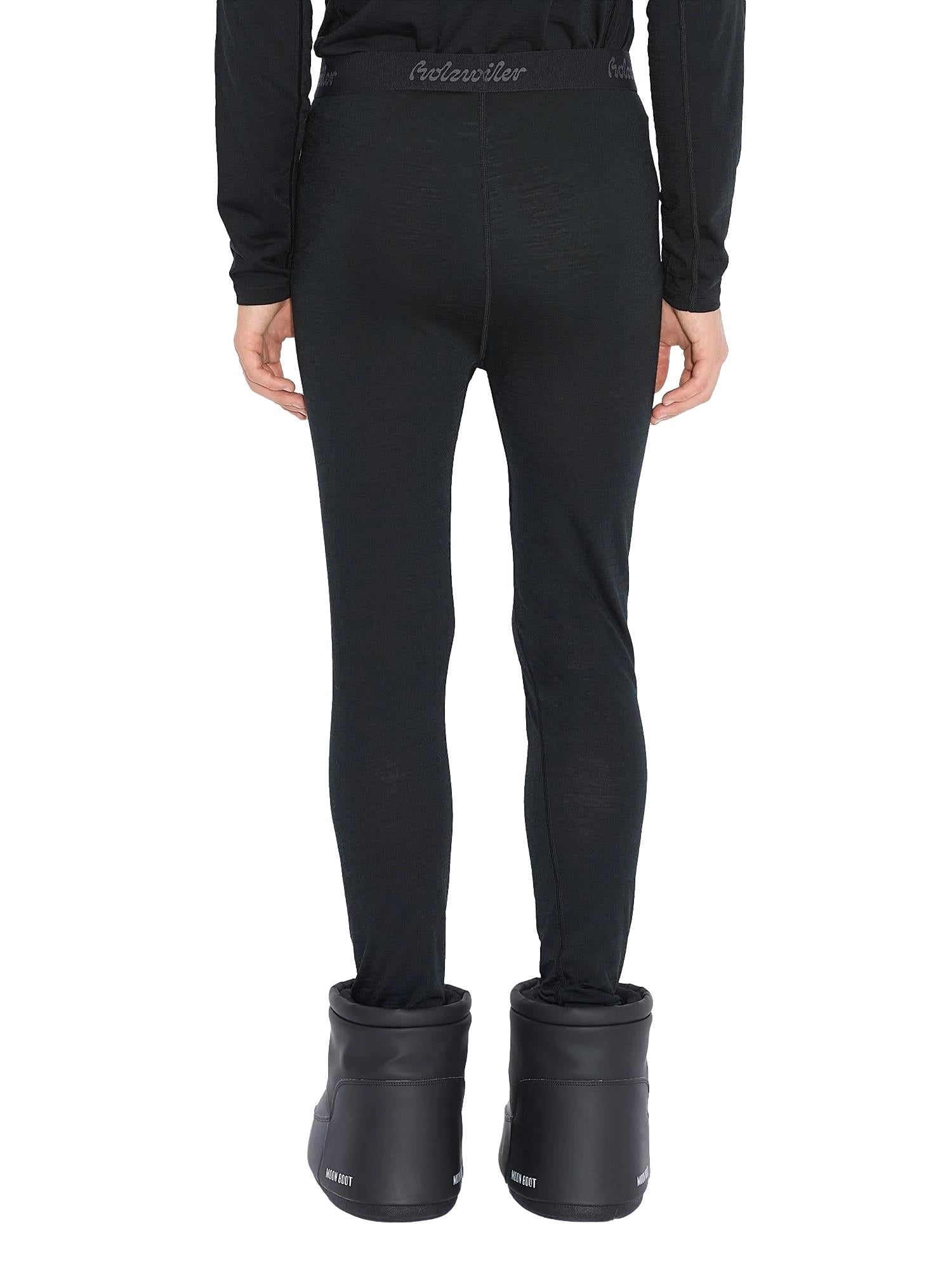 Holzweiler M Tryvann Tights Ullundertøy Sort - modostore.no