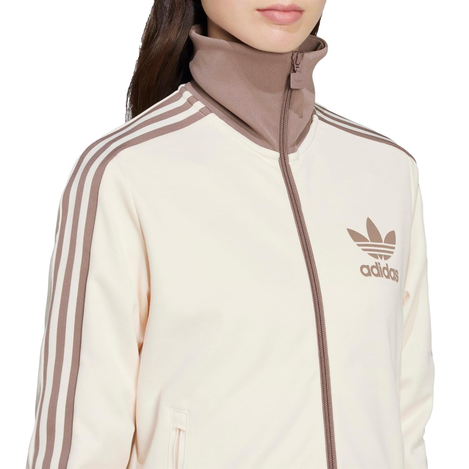 Adidas Classic TT Jakke Lys Beige