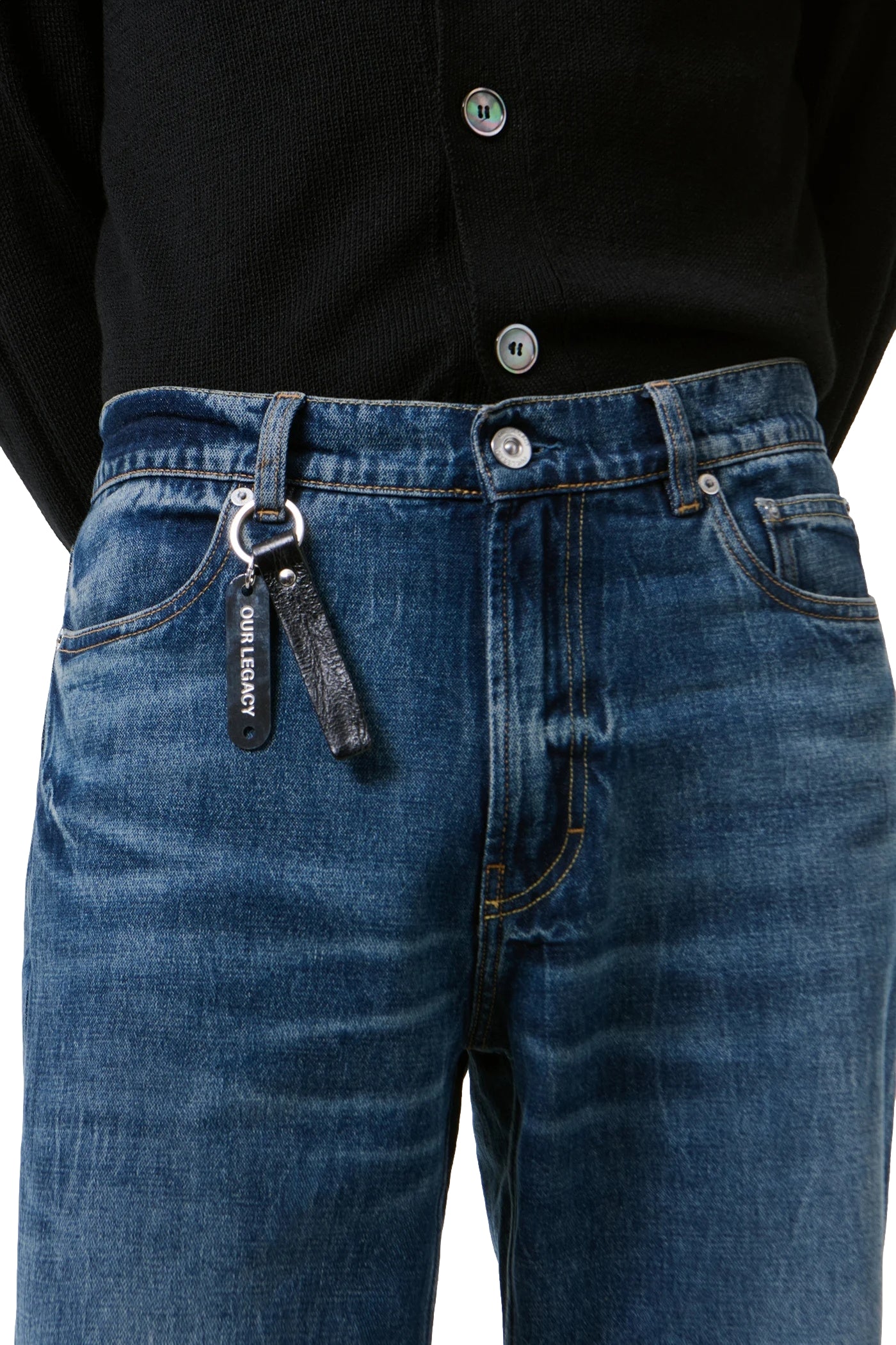 Our Legacy Ring Keyring Nøkkelring Sort - modostore.no