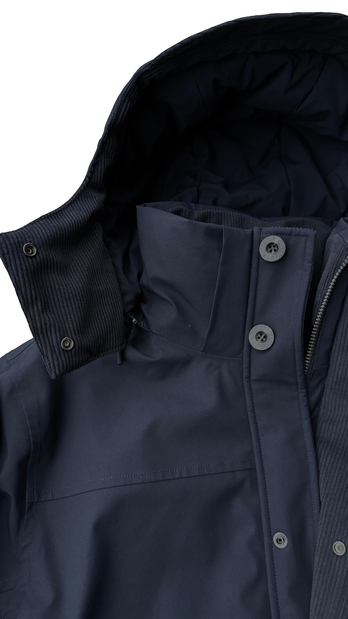 AYEN Insulated Coat Jakke Sort