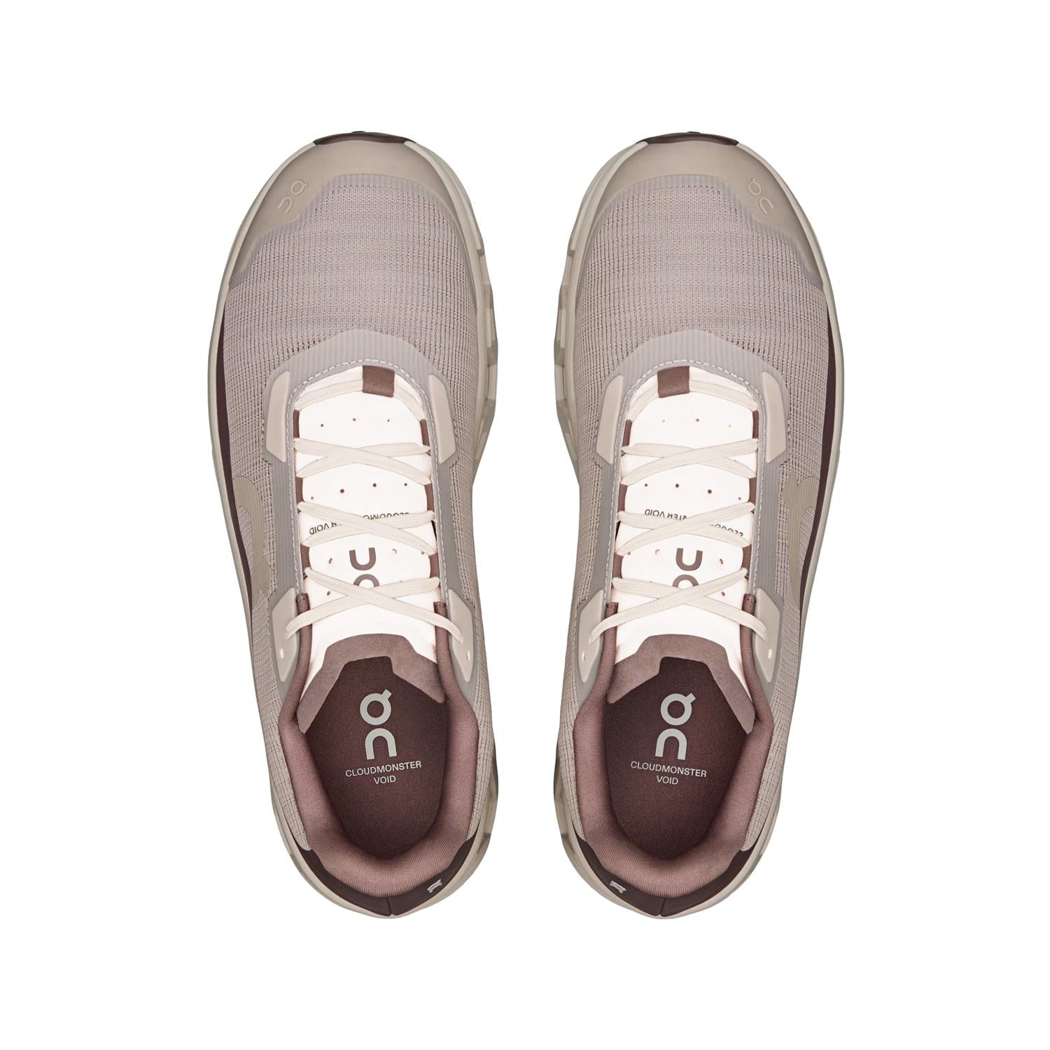 ON Cloudmonster Void Fog/Pearl Sko Beige - modostore.no