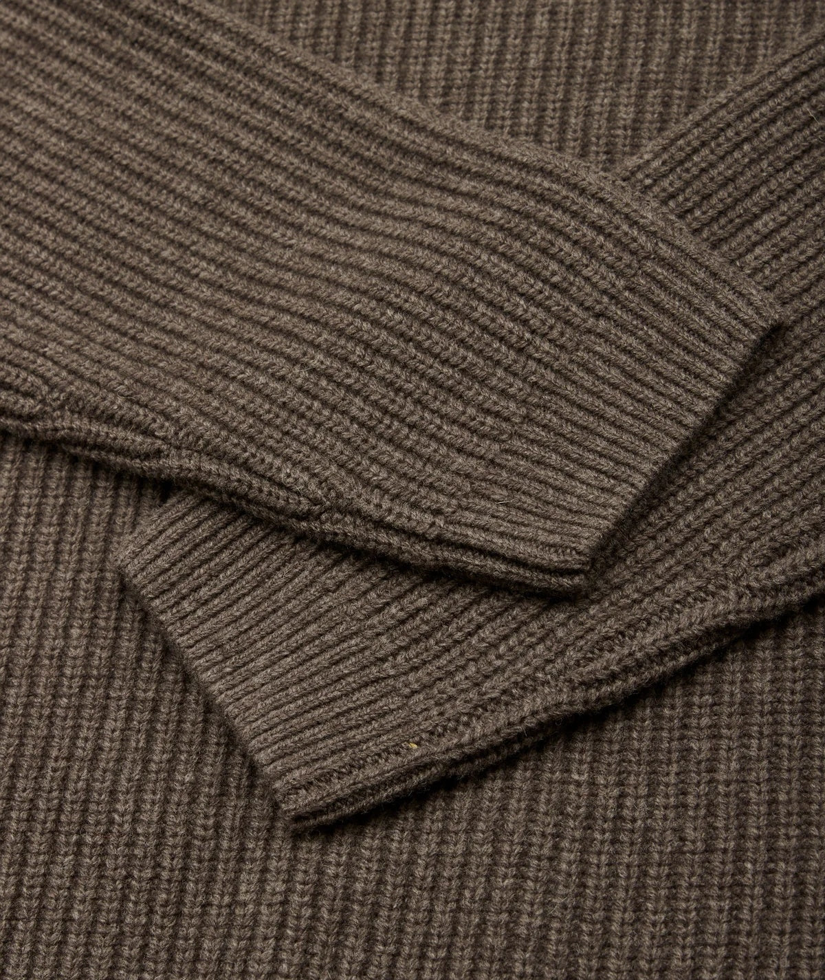 Garment Project Boxy Wool Knit Genser Brun - modostore.no