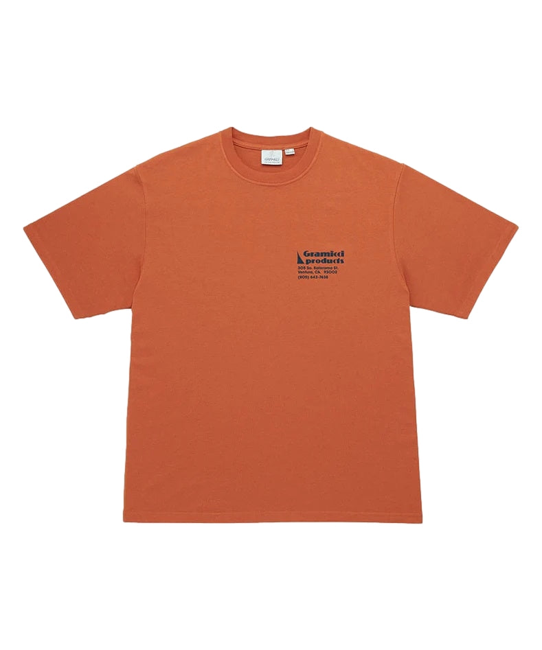 Gramicci G-Sail Tee Orange T-shirt Oransje - modostore.no