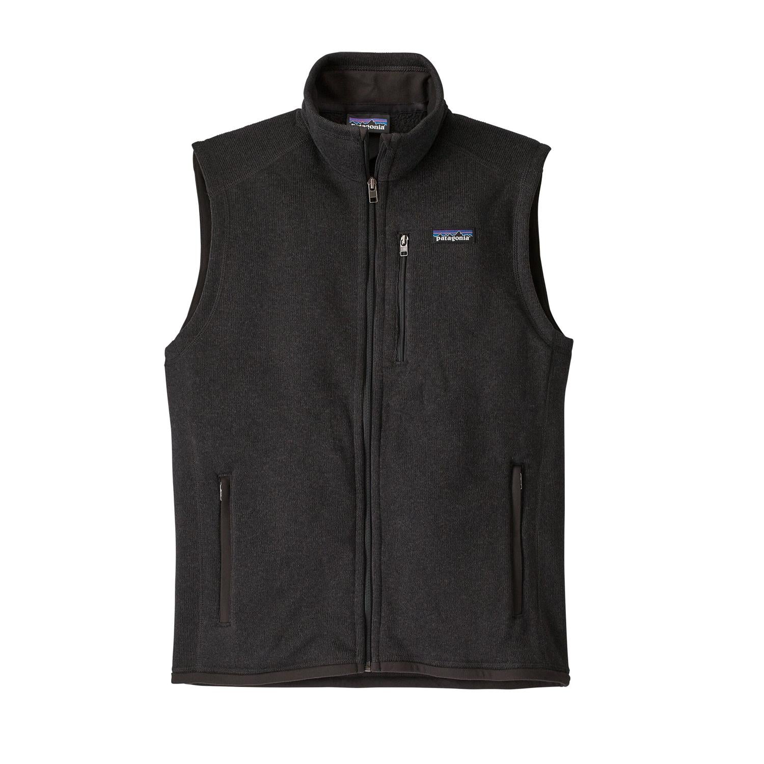 Patagonia M Better Sweater Vest Black Vest Sort - modostore.no