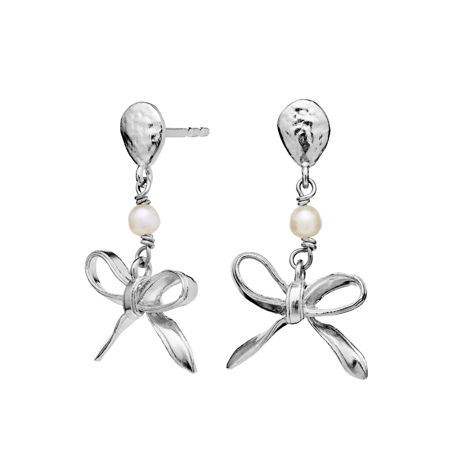 Maanesten Lauren Earrings Øredobber Sølv - modostore.no