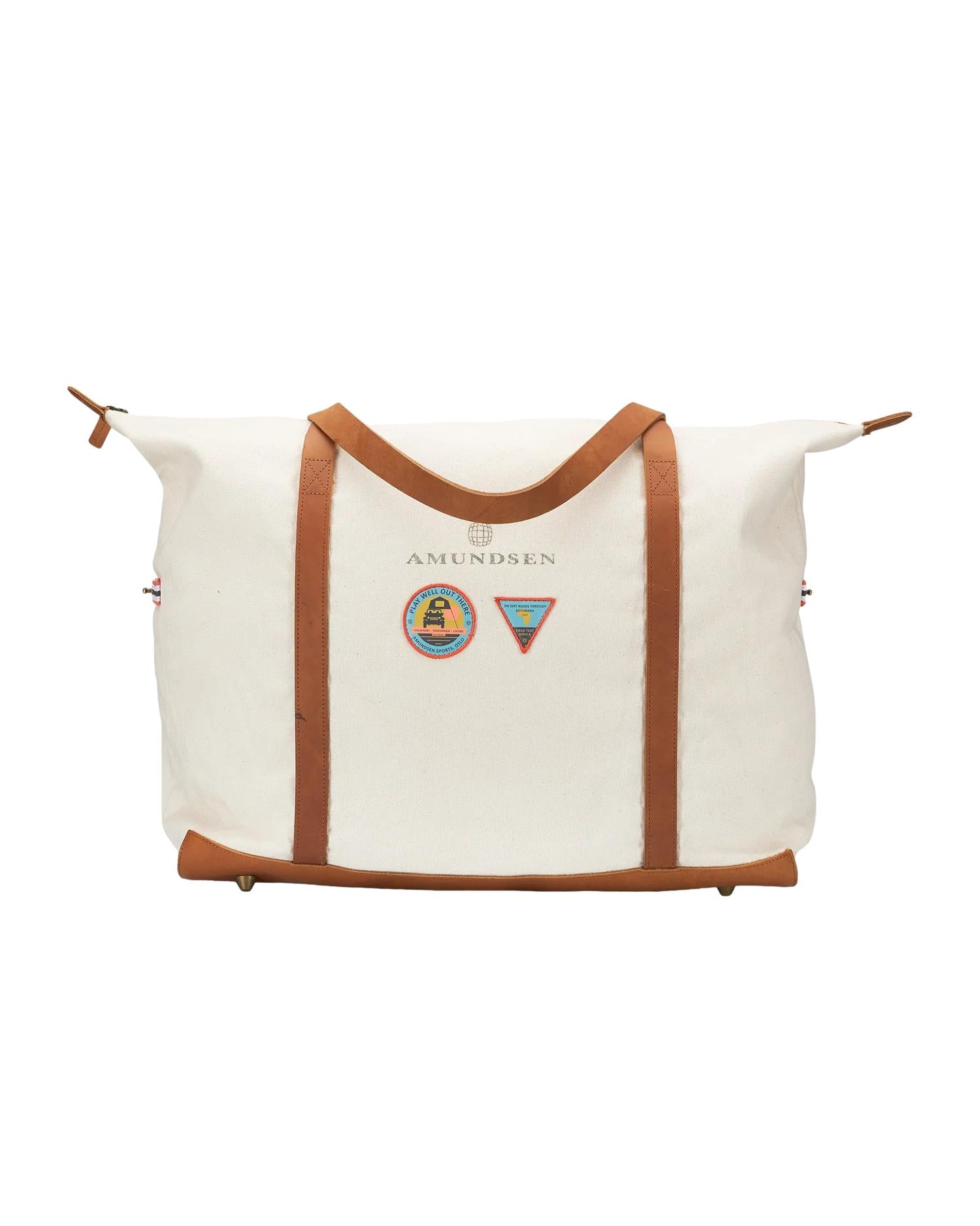 Amundsen Kalahari Weekend Tote Bag Tote Bag Beige - modostore.no