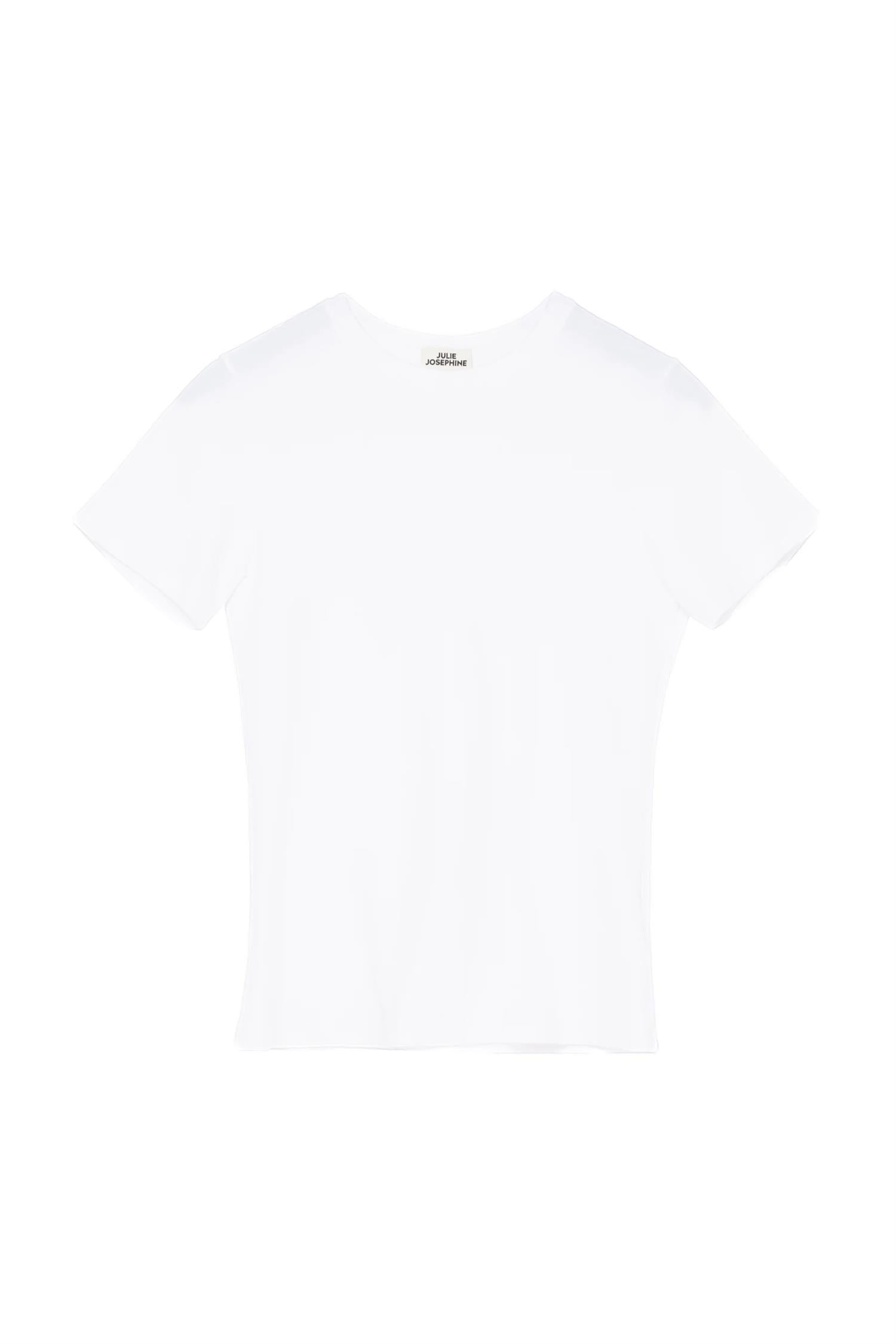 Julie Josephine Agnes Tee T-shirt Hvit - modostore.no